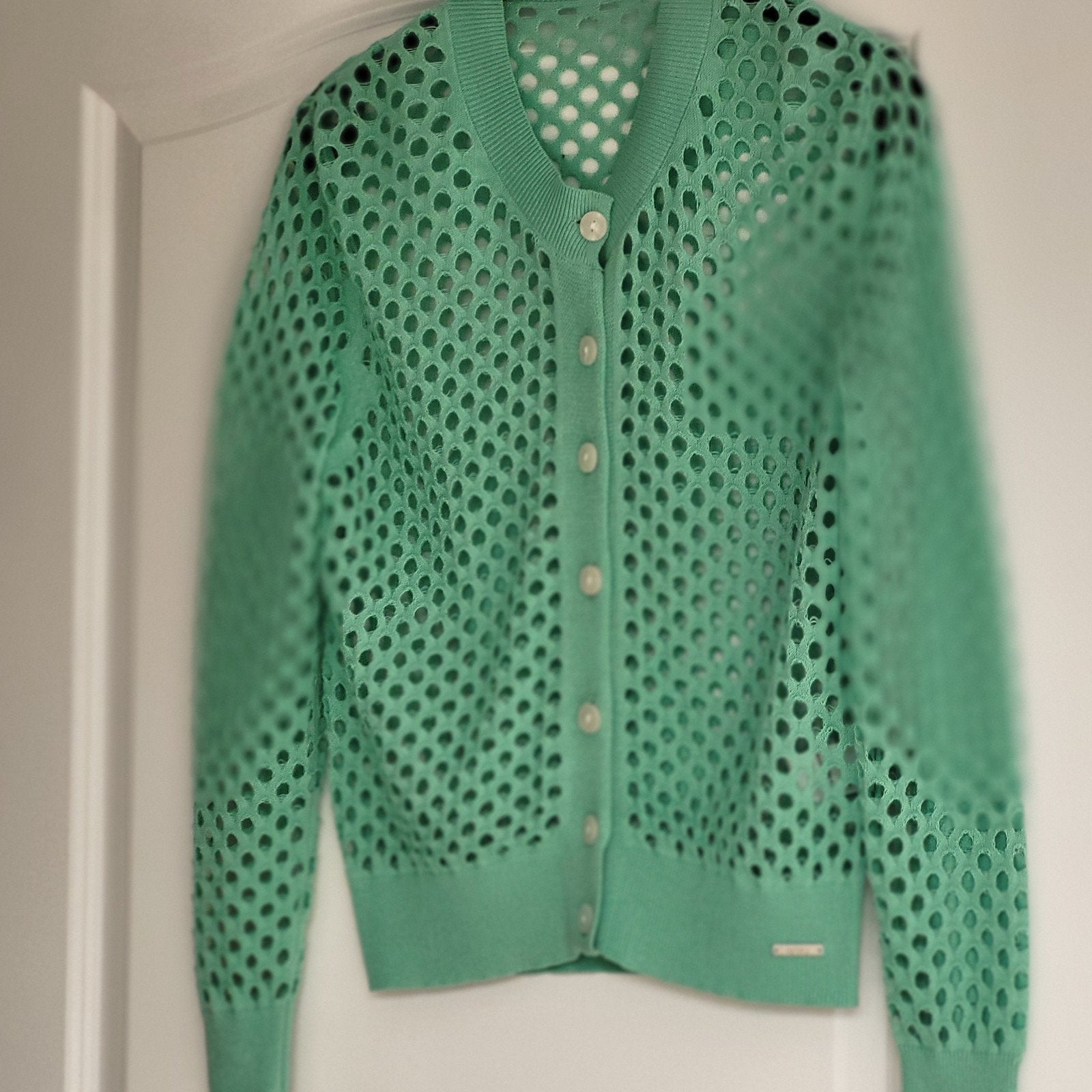 Maicazz Open Geweven Vestje Lichtgroen Maat S, Kleding | Dames, Ophalen of Verzenden, Maat 36 (S), Groen, Maicazz