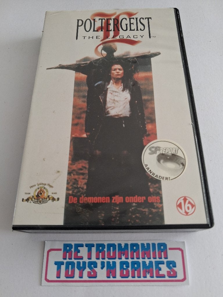 vhs horror - poltergeist the legacy, Alle leeftijden, Verzenden, Gebruikt, Actie en Avontuur