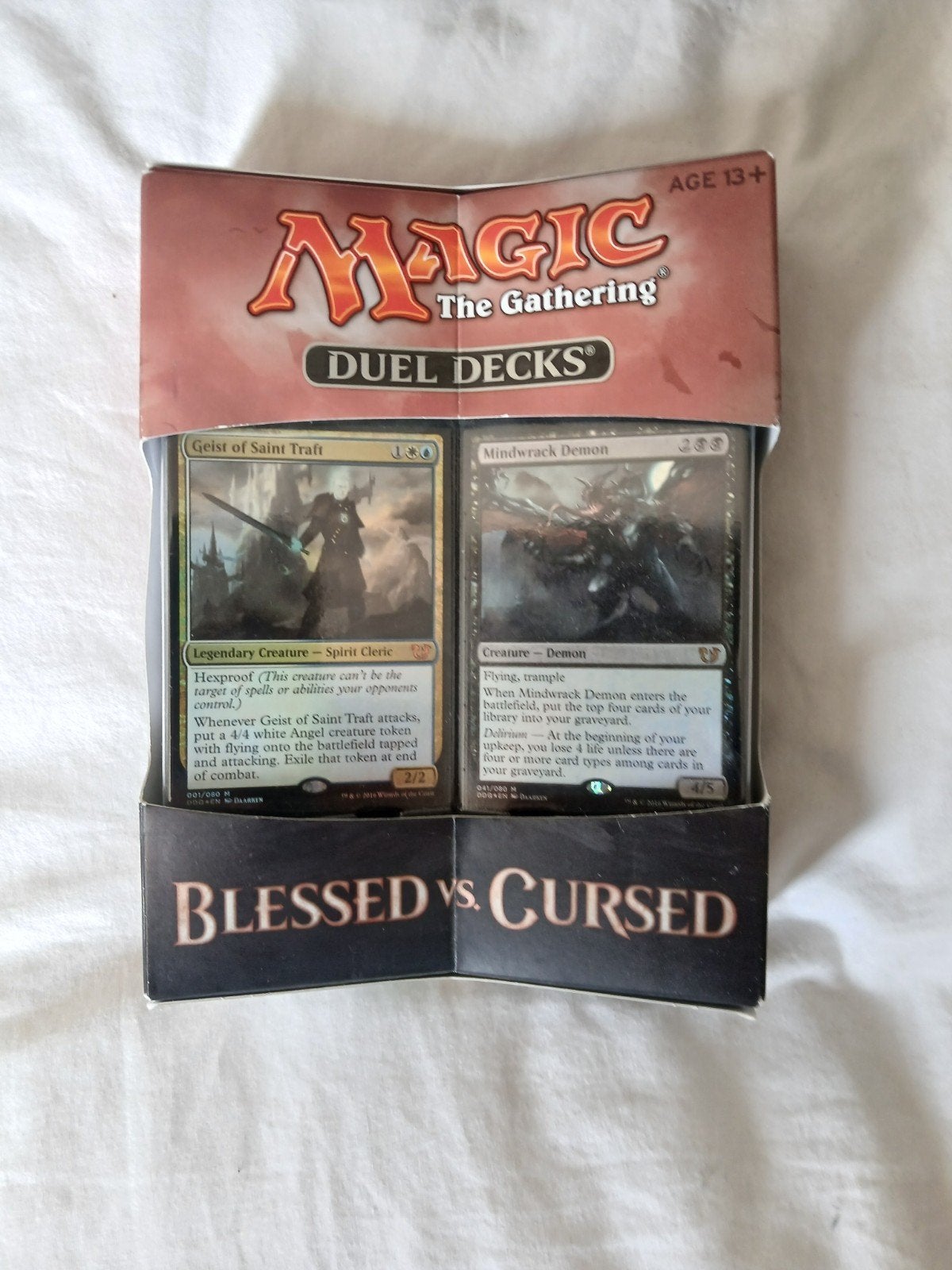 Magic: The Gathering Duel Decks: Blessed vs. Cursed, Ophalen of Verzenden, Nieuw, Speeldeck