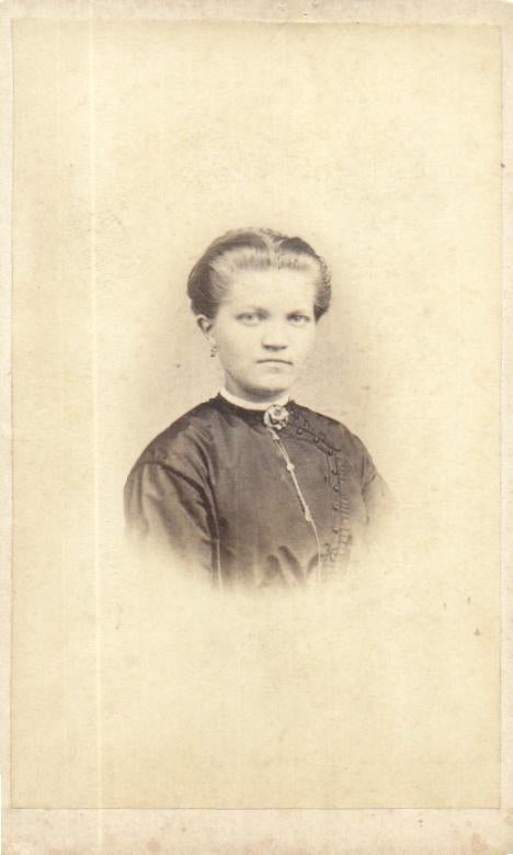 CDV - R. Bercher - Zonstraat - Utrecht - Zeer oud en dun, Verzamelen, Gebruikt, Verzenden, Foto, Voor 1940
