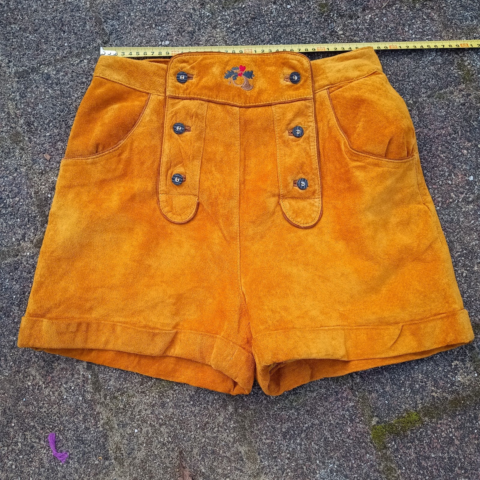 Lederhose 46 S Leather Sound echt leer Oktoberfest, Leather Sound, Ophalen of Verzenden, Overige thema's, Gedragen