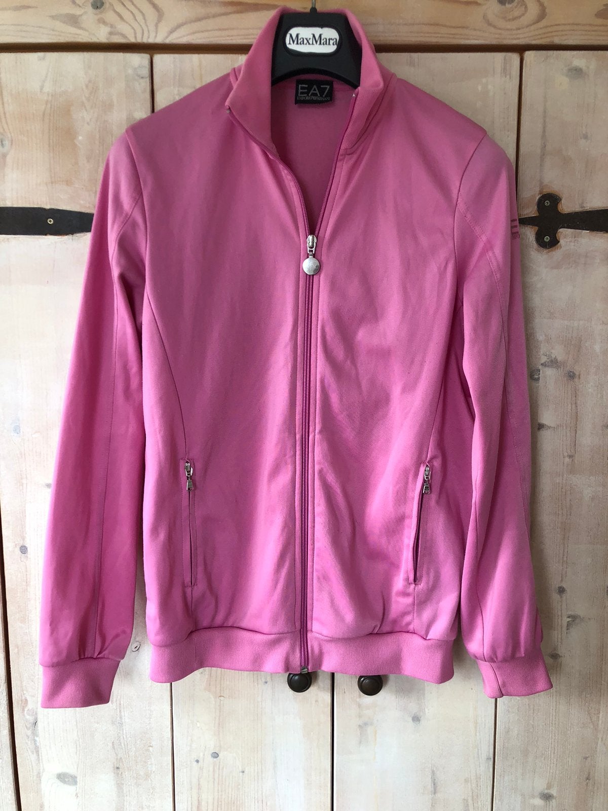 EA7 Emporio Armani-jasje, Ophalen of Verzenden, Zo goed als nieuw, Zwart