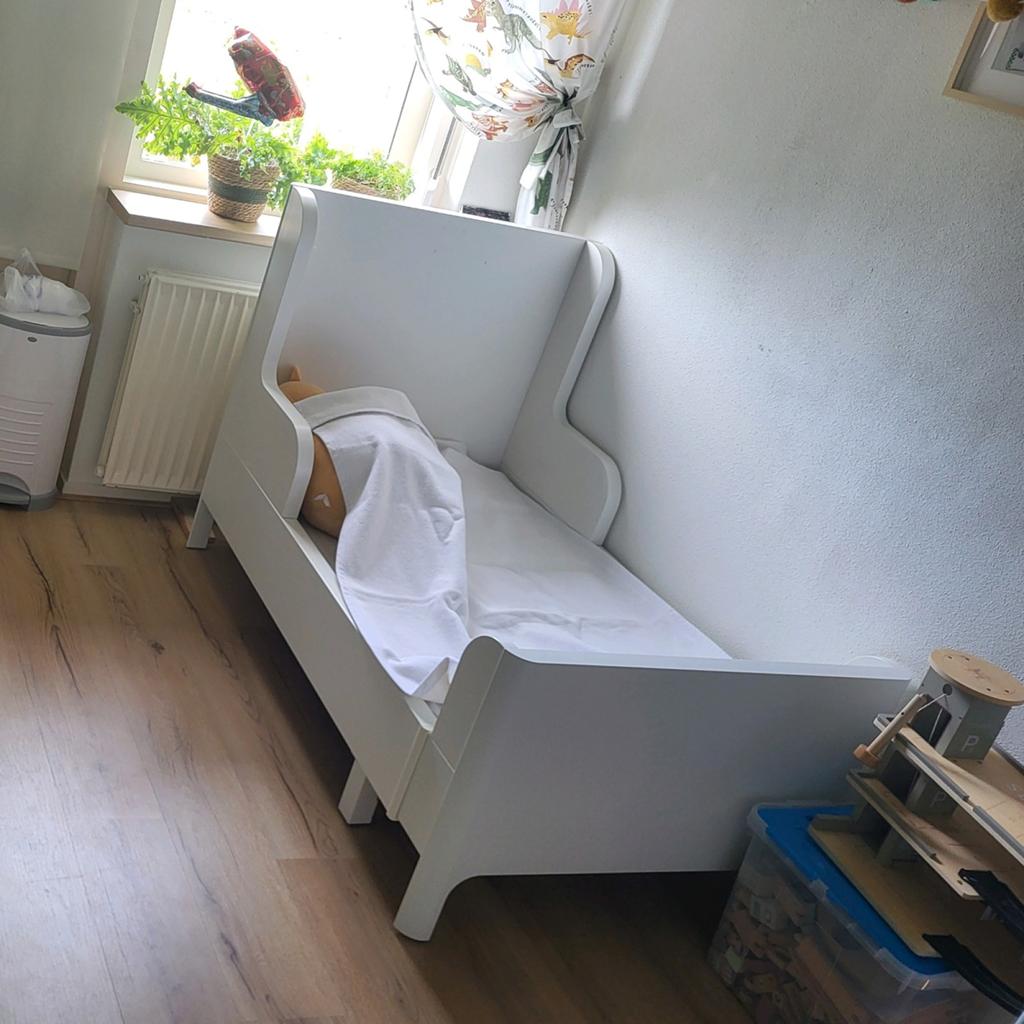 Ikea wit meegroeibed., Ophalen, Gebruikt, Ledikant
