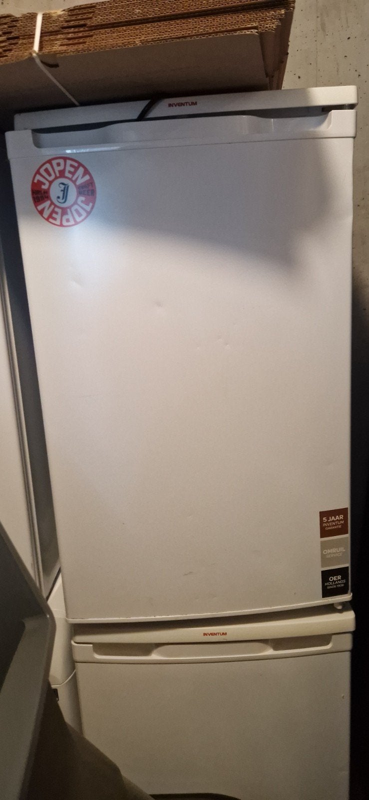 koelkast tafelmodel, Ophalen, Gebruikt, Minder dan 85 cm, 100 tot 150 liter