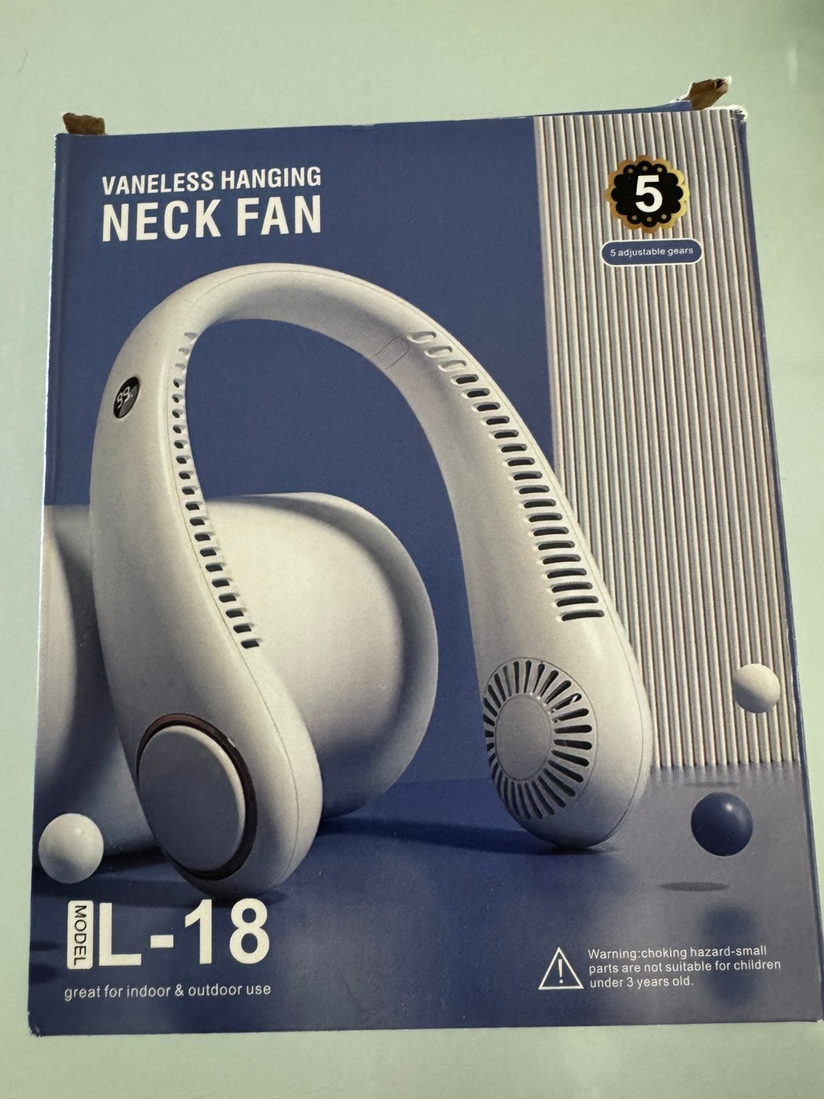 Nek ventilator, Ophalen of Verzenden, Zo goed als nieuw, Statiefventilator