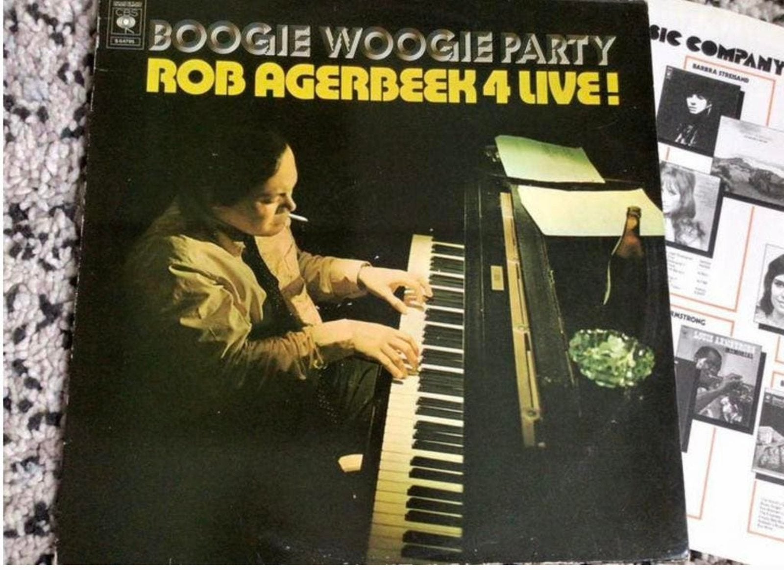 Vinyl Rob Agerbeek 🌸 4 live 1971 🌸 Boogie Woogie, Ophalen of Verzenden, LP
