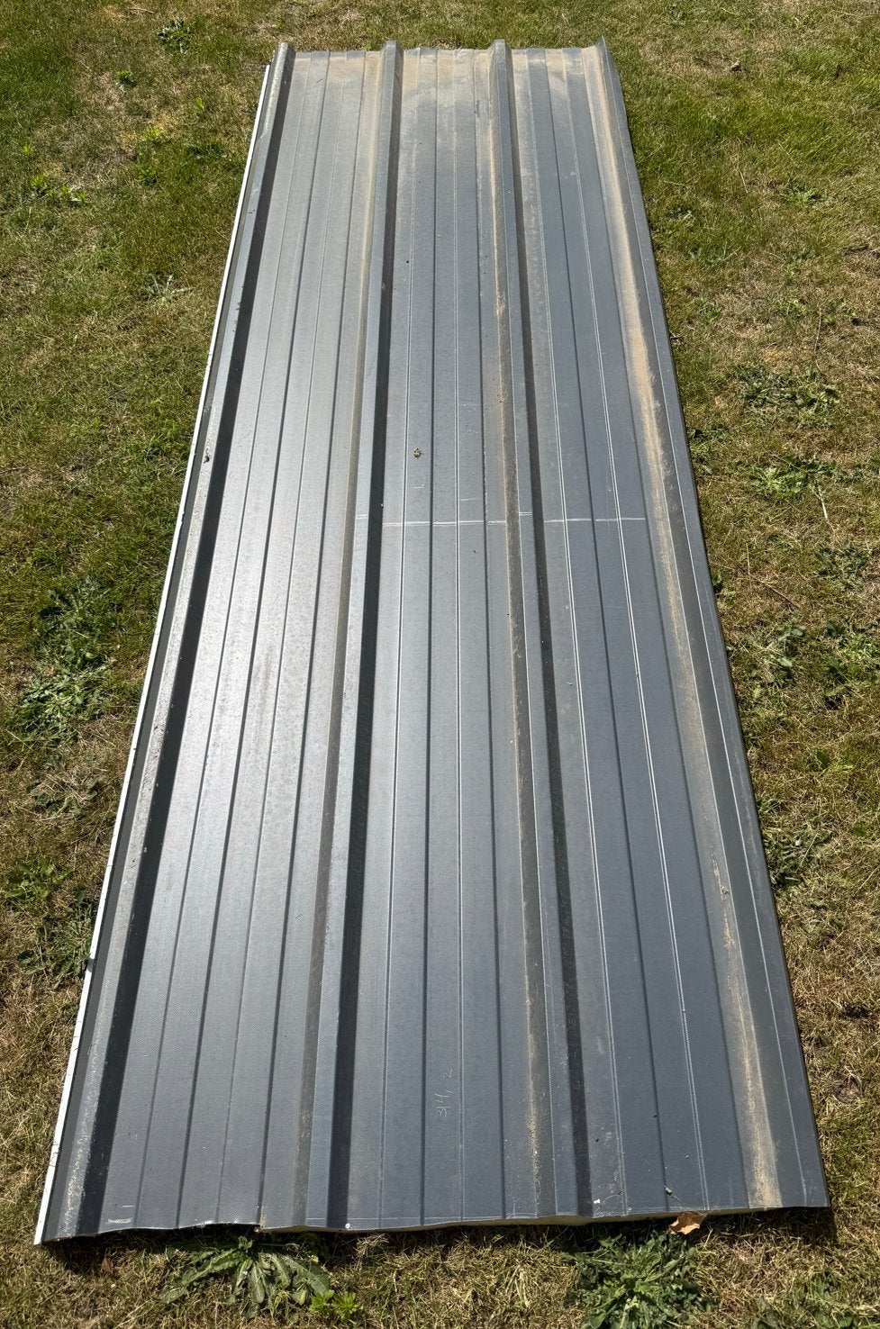 SABprofiel geïsoleerd dakpaneel - 315 cm lang x 108cm breed, Overige materialen, Gebruikt, Minder dan 5 m², Ophalen