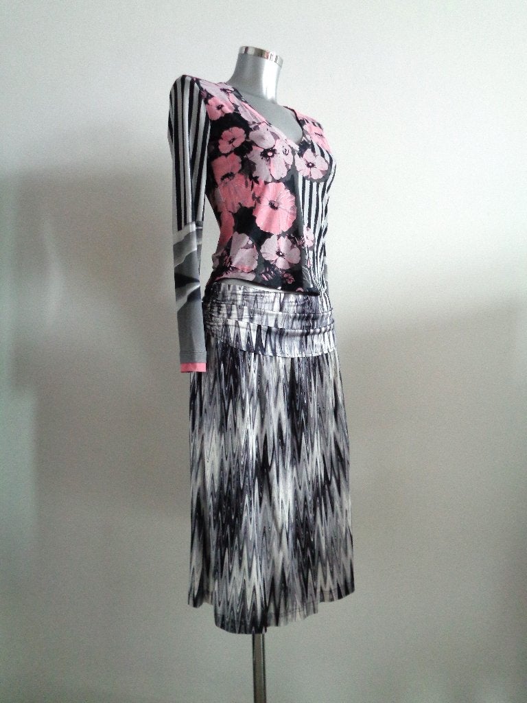 Gardeur viscose rok met Cavalli top, maat 38 Nieuw, Maat 38/40 (M), Nieuw, Ophalen of Verzenden, Knielengte