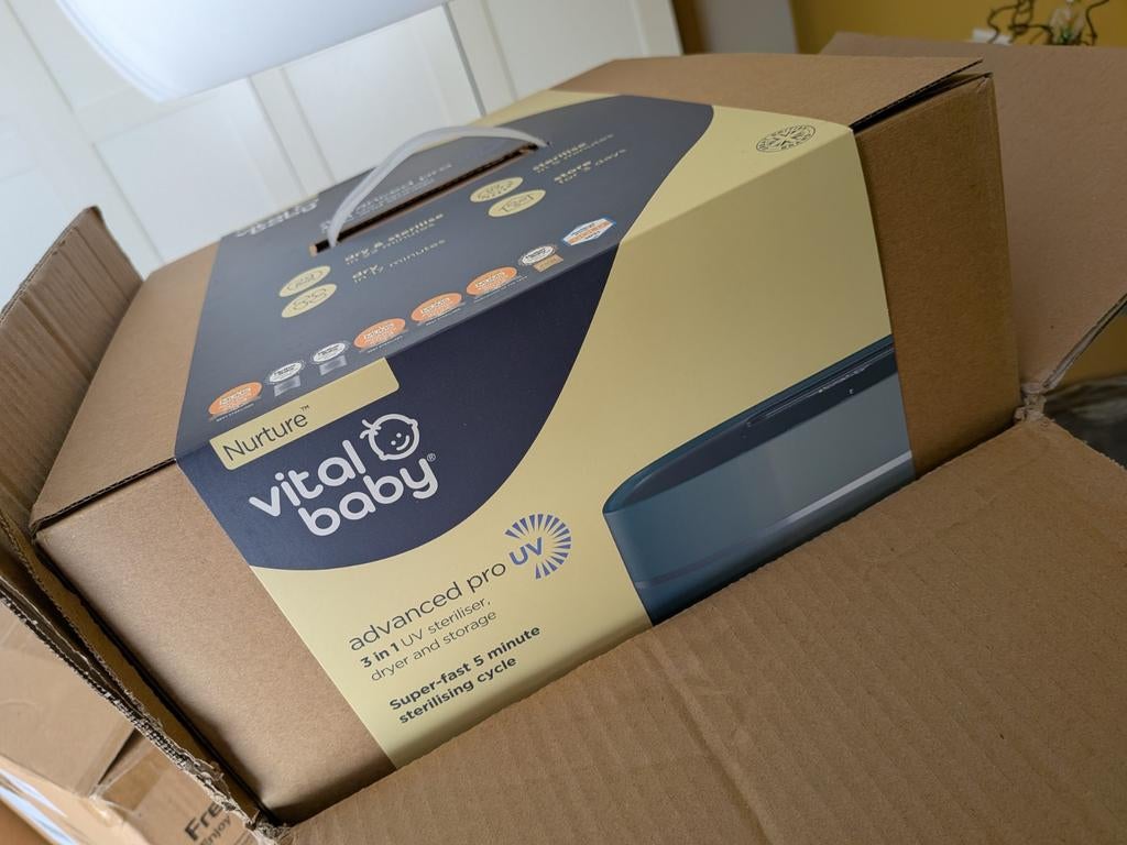 Vital Baby Nurture Advanced Pro UV Sterilisator - Nieuw, Ophalen of Verzenden, Nieuw, Sterilisator