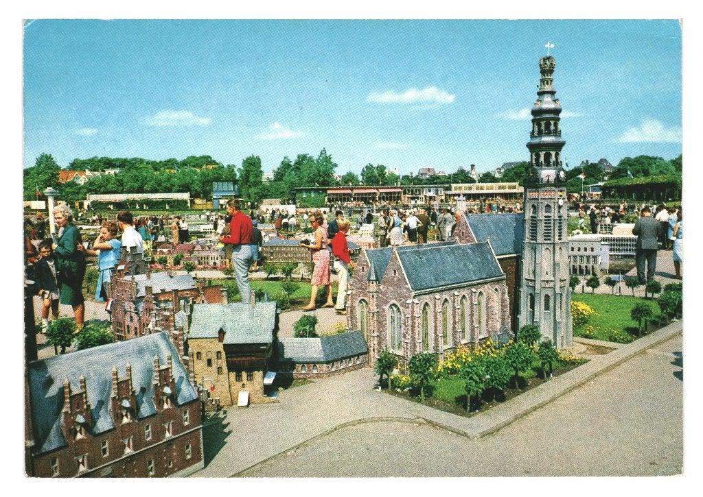 37365 Madurodam Den Haag 1974 Gelopen met postzegel