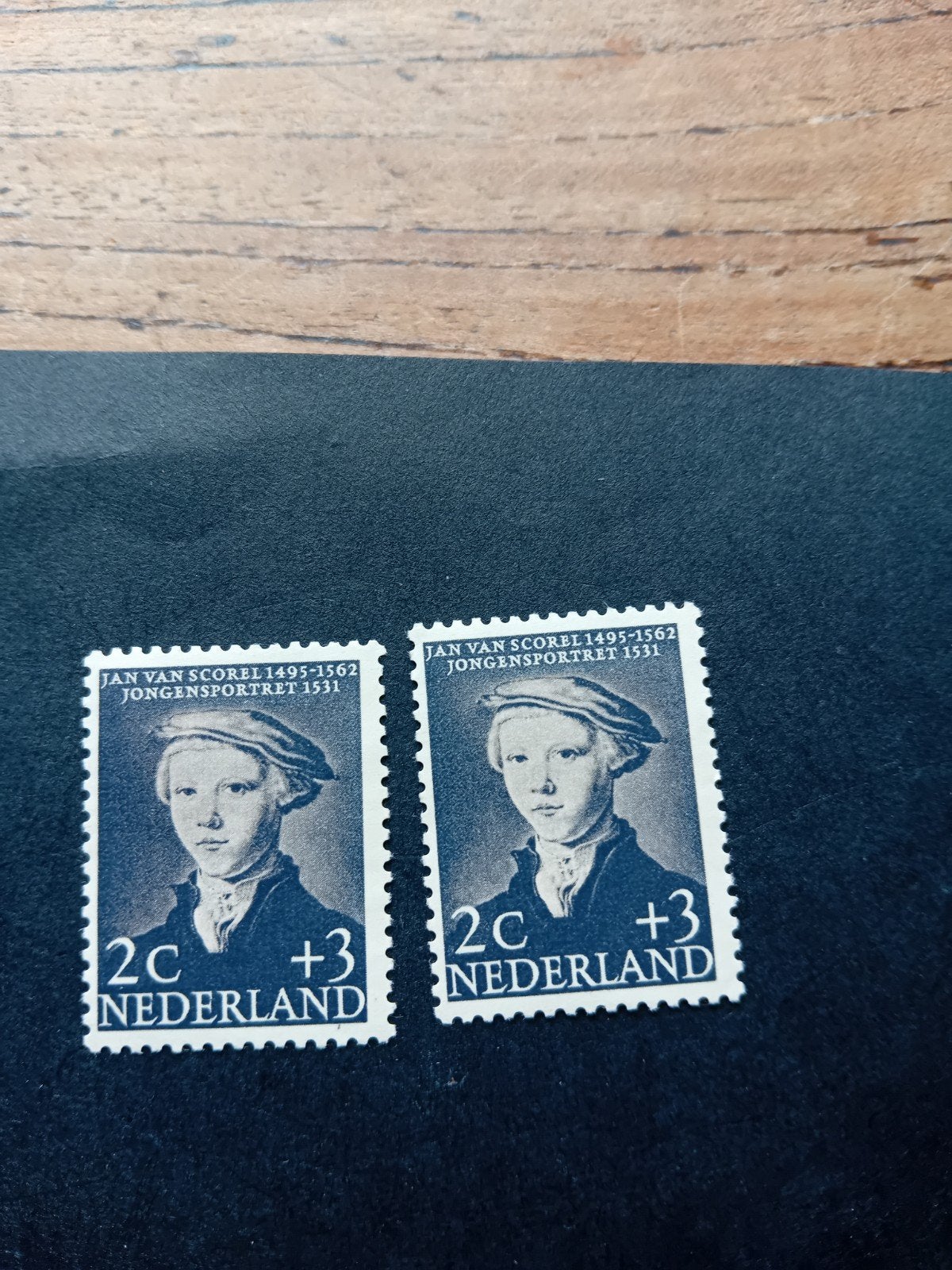 Nederlandse postzegels Jan van Scorel Jongensportret, Ophalen of Verzenden, Na 1940, Postfris