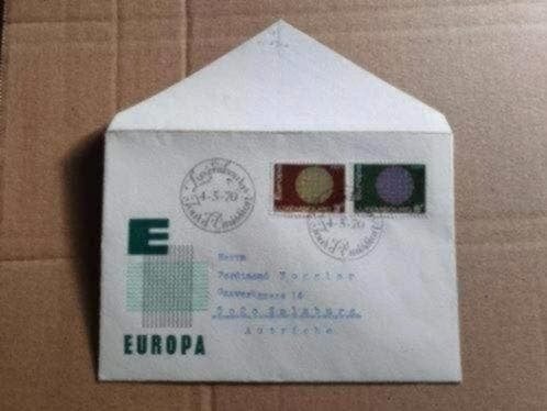 Gelegenheids Envelop 1970 - FDC, Ophalen of Verzenden, Envelop