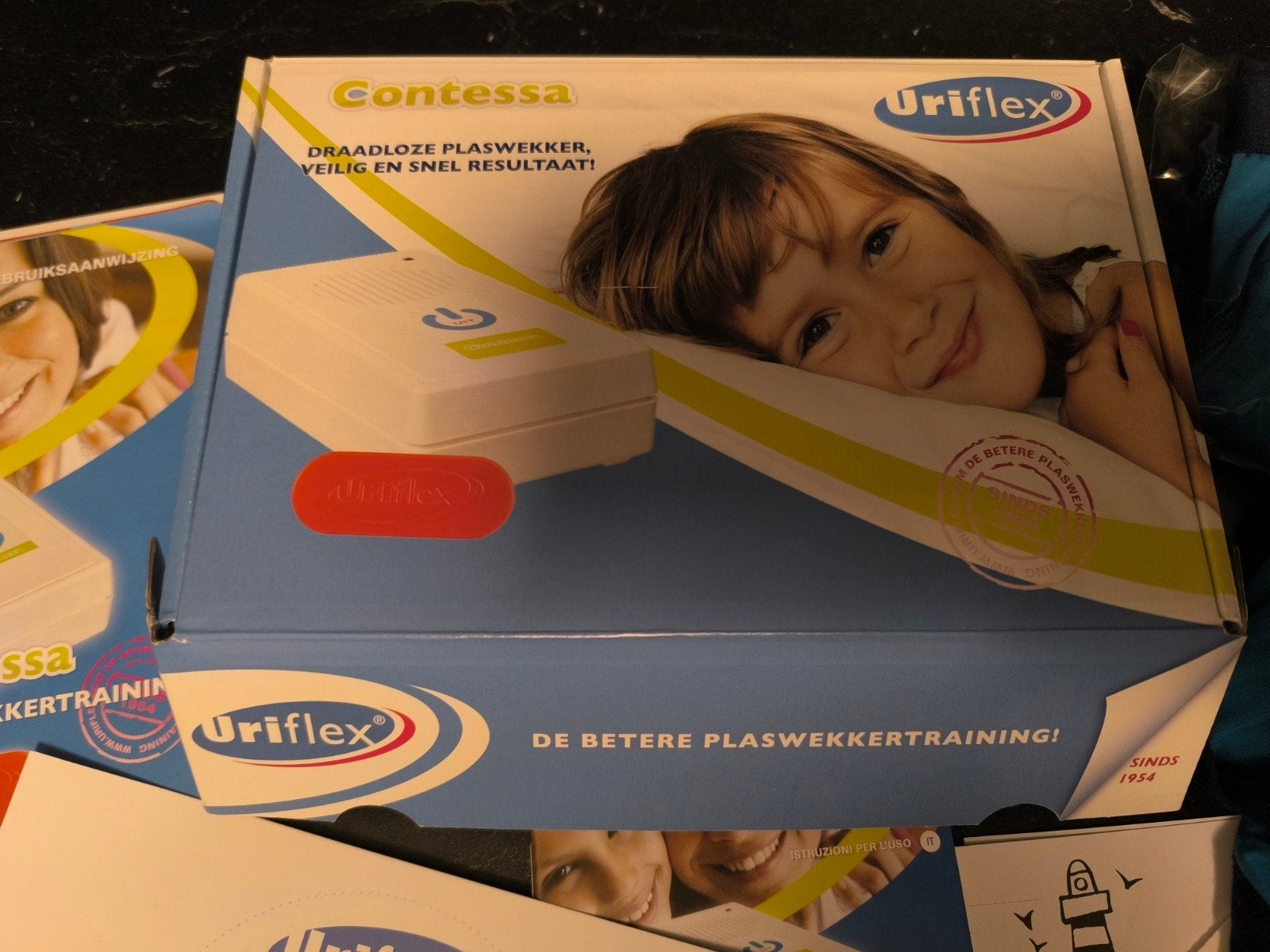 Uriflex plaswekker compleet met accessoires, Ophalen of Verzenden, Zo goed als nieuw