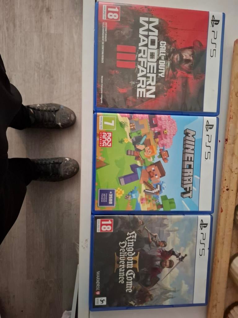 Top 3 PS5 Games: Call of Duty, Minecraft, Kingdom Come, Spelcomputers en Games, Games | Sony PlayStation 5, Online, Vanaf 18 jaar