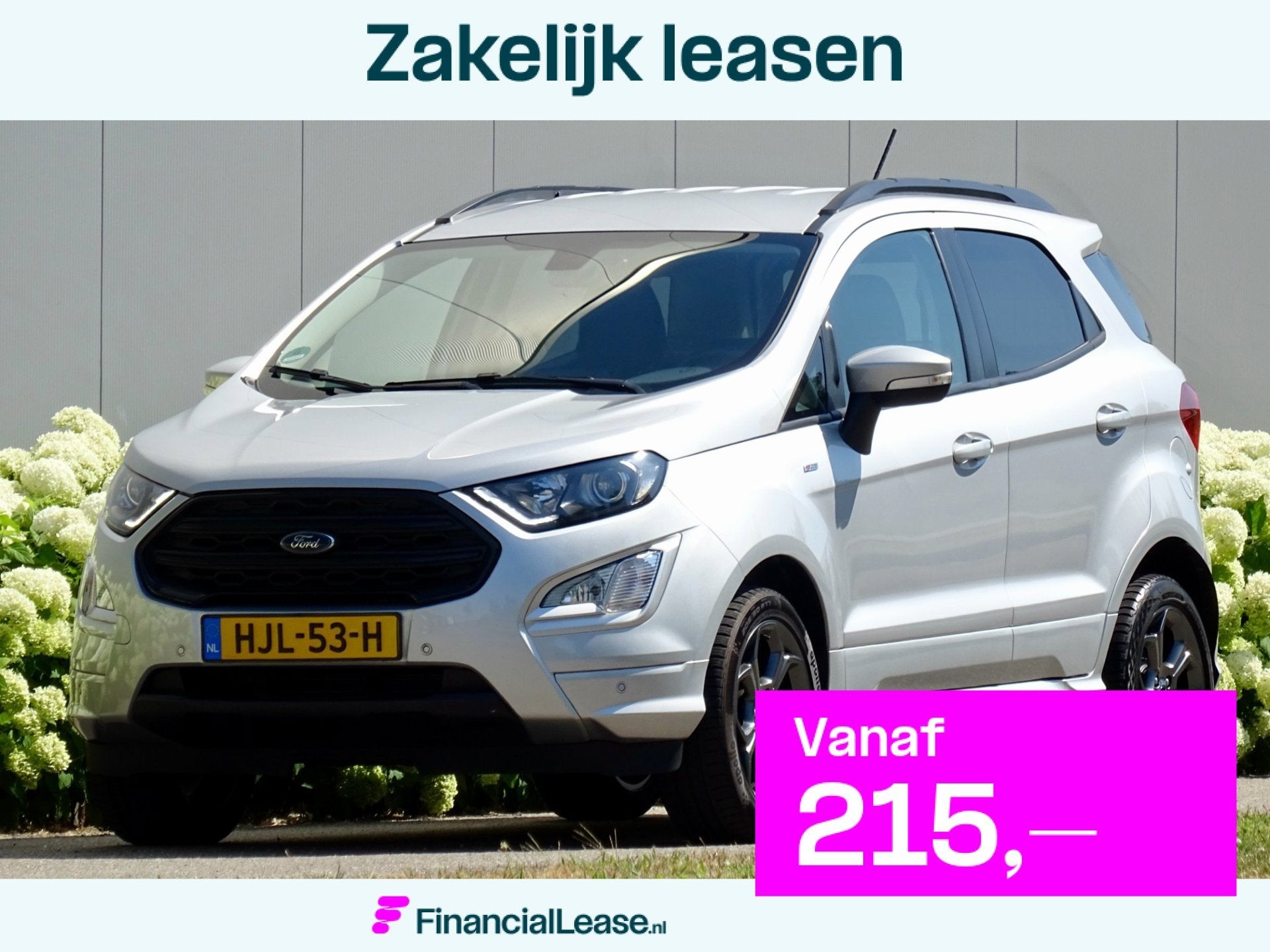 Ford ECOSPORT 1.0 ST-LINE AUT 125pk Sport | Alcantara |, Dealer onderhouden, 125 pk, Gebruikt, Ecosport