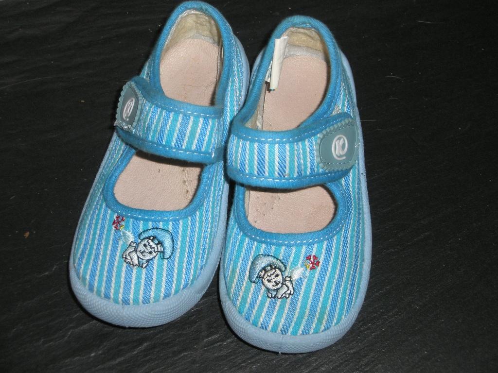 Blauw wit canvas ballerina ballerinaschoenen schoen Zara 24, Meisje, Schoenen, Nieuw, Ophalen of Verzenden