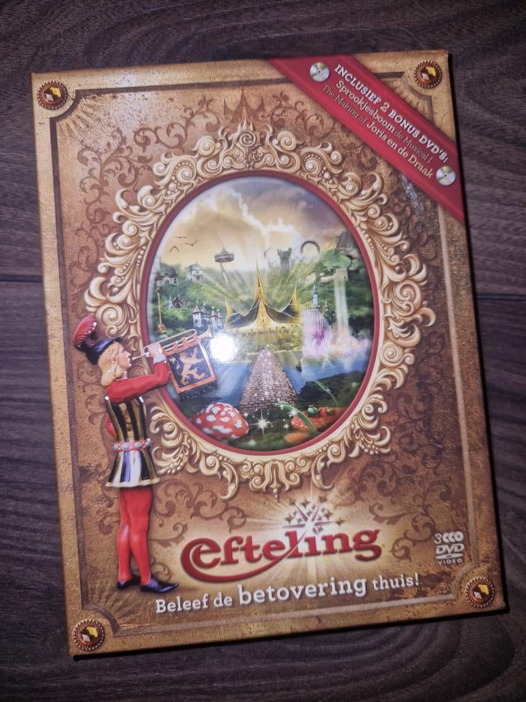 Efteling dvd, Verzamelen, Efteling, Ophalen of Verzenden, Zo goed als nieuw, Overige typen