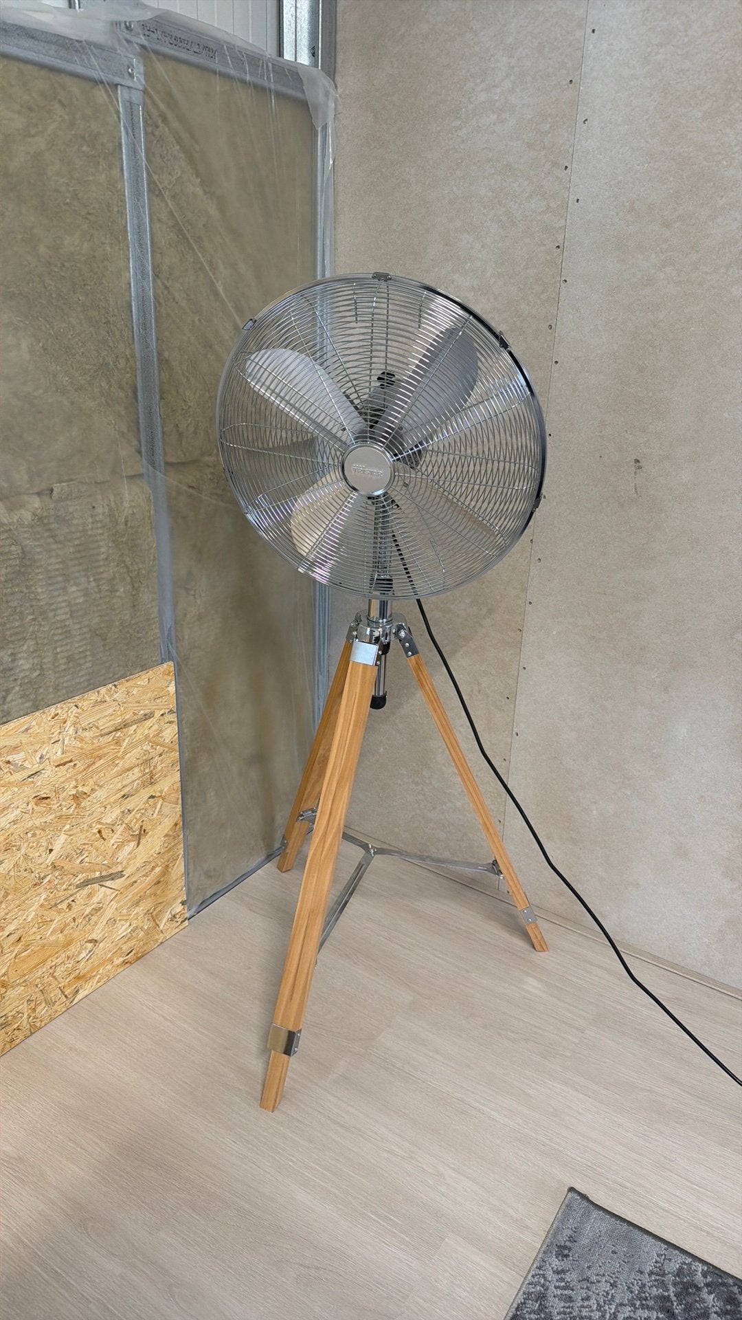 Krachtige ventilator 3 standen, Ophalen of Verzenden, Zo goed als nieuw
