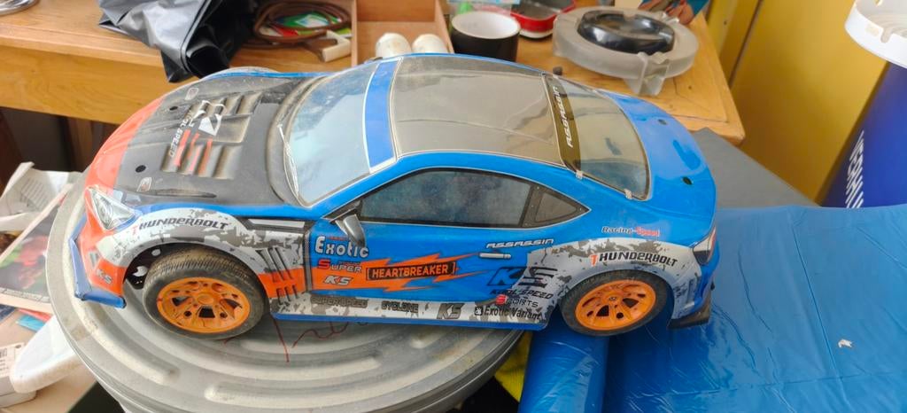 HPI RS4 Sport 3 Drift Dai Yoshihara Subaru BRZ RC Auto, Hobby en Vrije tijd, Modelbouw | Radiografisch | Auto's, Elektro, Gebruikt
