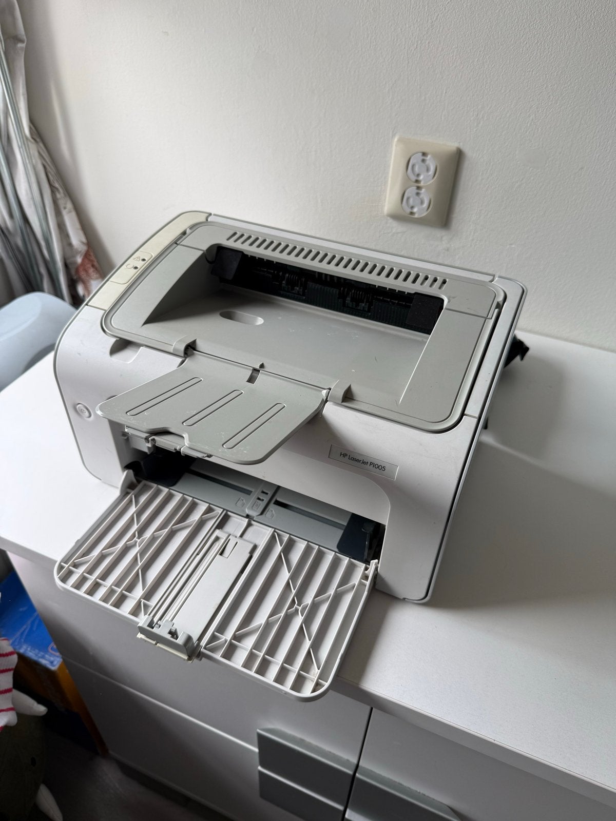 HP LaserJet P1005 Laserprinter met nieuwe toner, Zwart-en-wit printen, Gebruikt, Printer, Ophalen of Verzenden