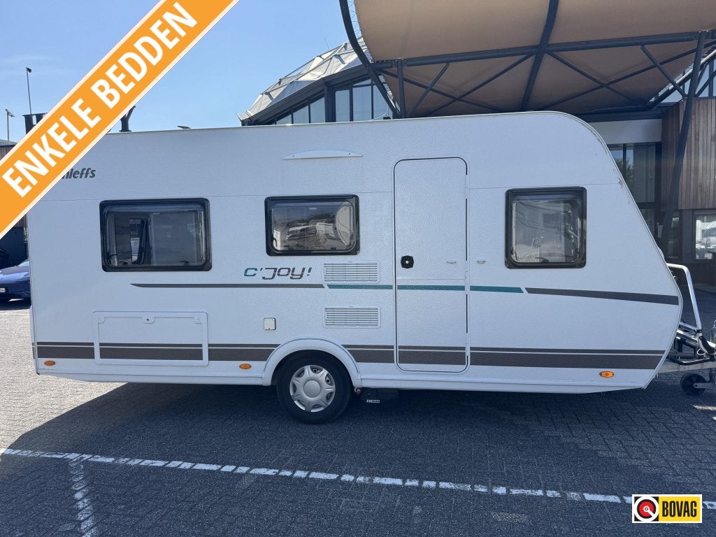 Dethleffs C'Joy 460 LE 2021 Mover,Tent,Luifel!!!, Caravans en Kamperen, Caravans, Overige typen, Bedrijf, Treinzit, Kachel