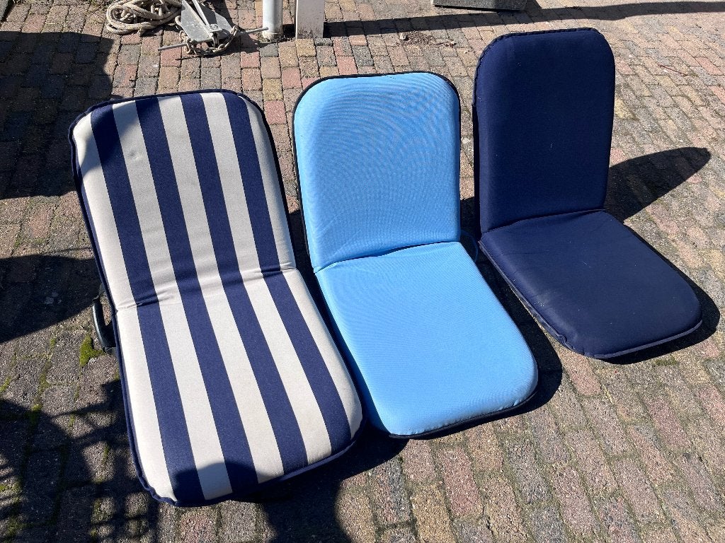 Comfortseats voor boot of camping, Watersport en Boten, Ophalen, Zo goed als nieuw, Interieur en Kussens