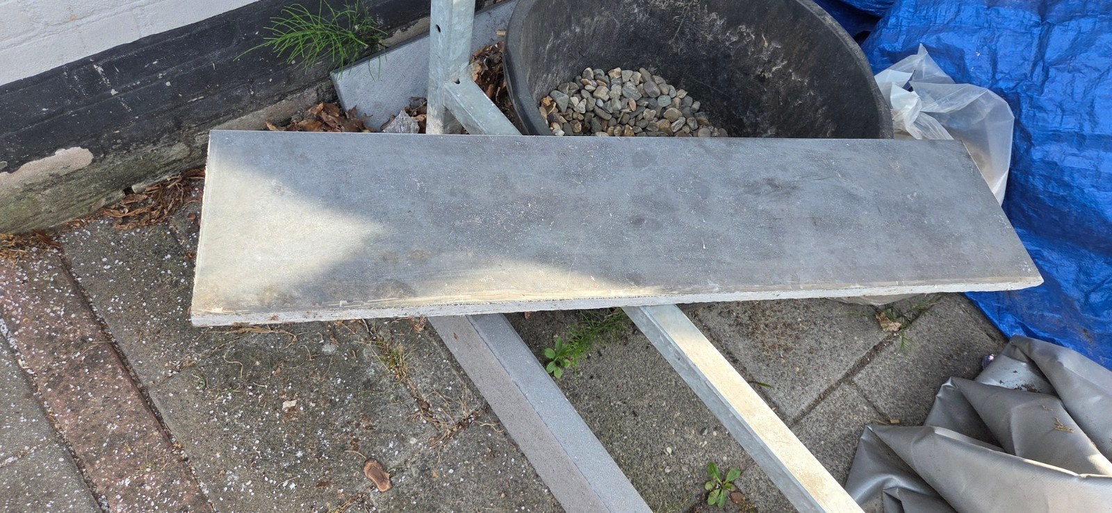 Hardstenen vensterbanken, Ophalen, Gebruikt, 100 tot 150 cm, Hardsteen