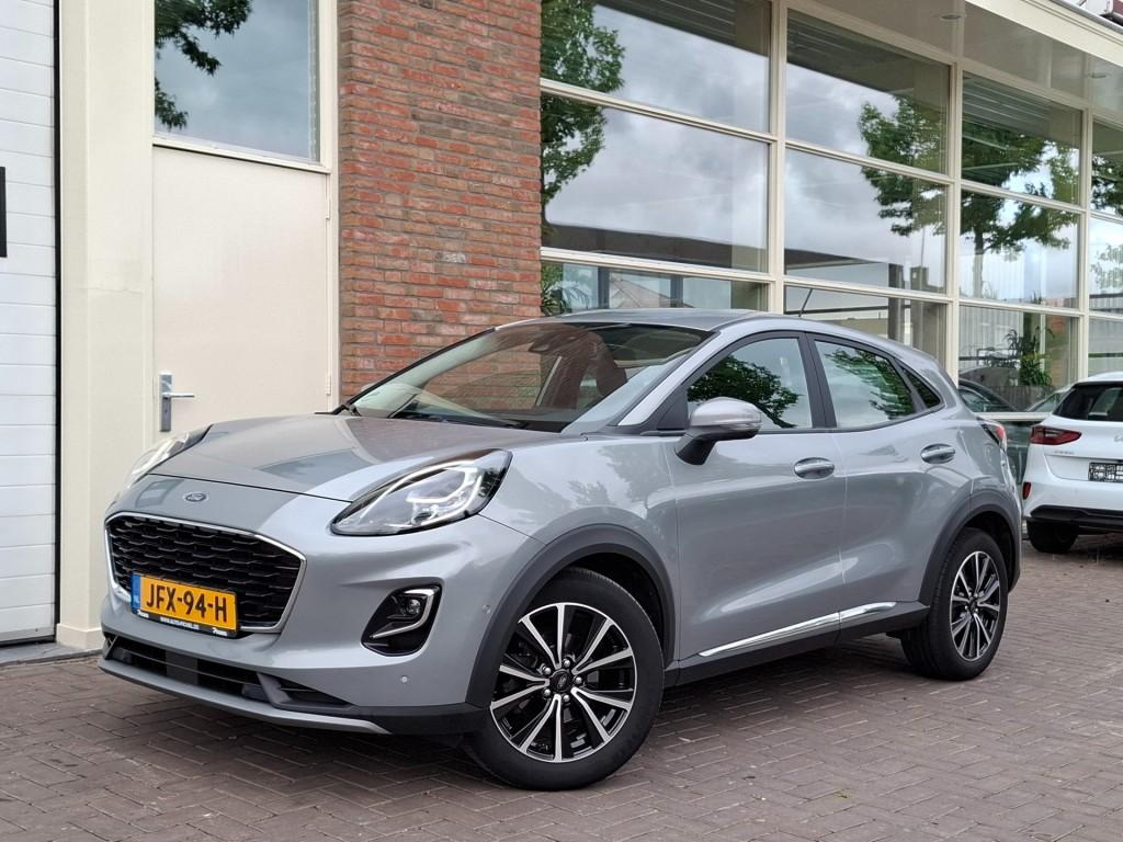 Ford PUMA 1.0 ECOBOOST HYBRID 92 KW TITANIUM 2 jaar garantie, Auto's, Ford, Voorwielaandrijving, 125 pk, Huisgarantie, Met garantie (alle)