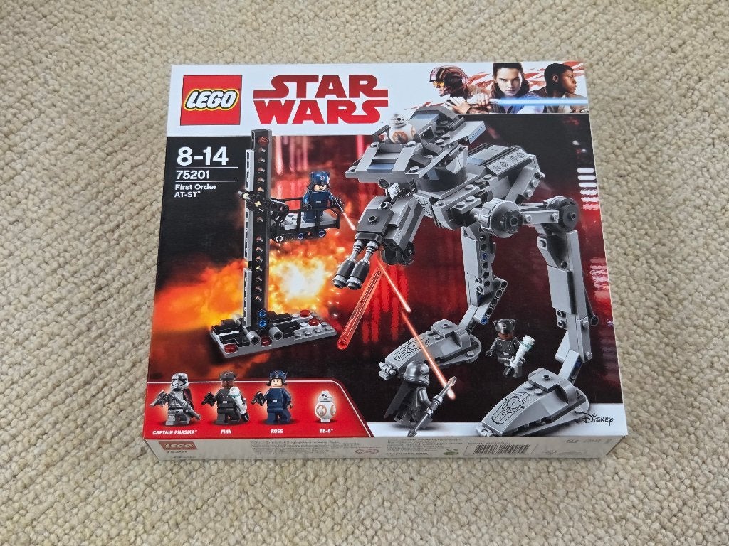 LEGO Star Wars 75201 First Order AT-ST - NISB - Phasma, Inclusief accessoires, Star Wars, Lego, Nieuw