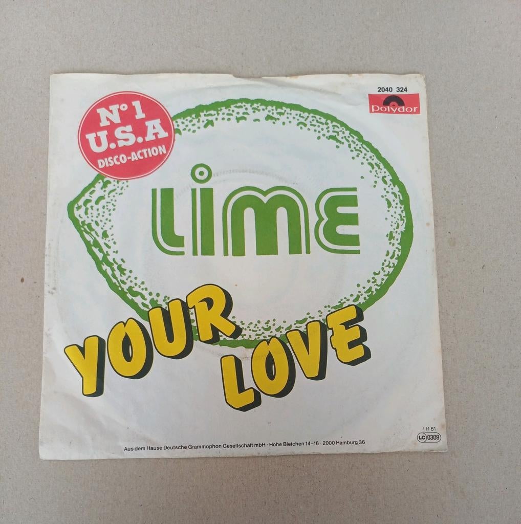 Lime - Gereserveerd, Gebruikt, 7 inch, Single, Ophalen of Verzenden