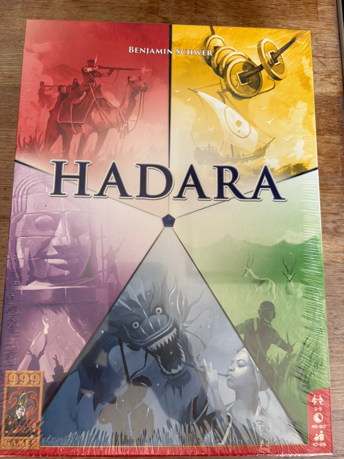 Hadara bordspel, Een of twee spelers, Ophalen of Verzenden, Nieuw