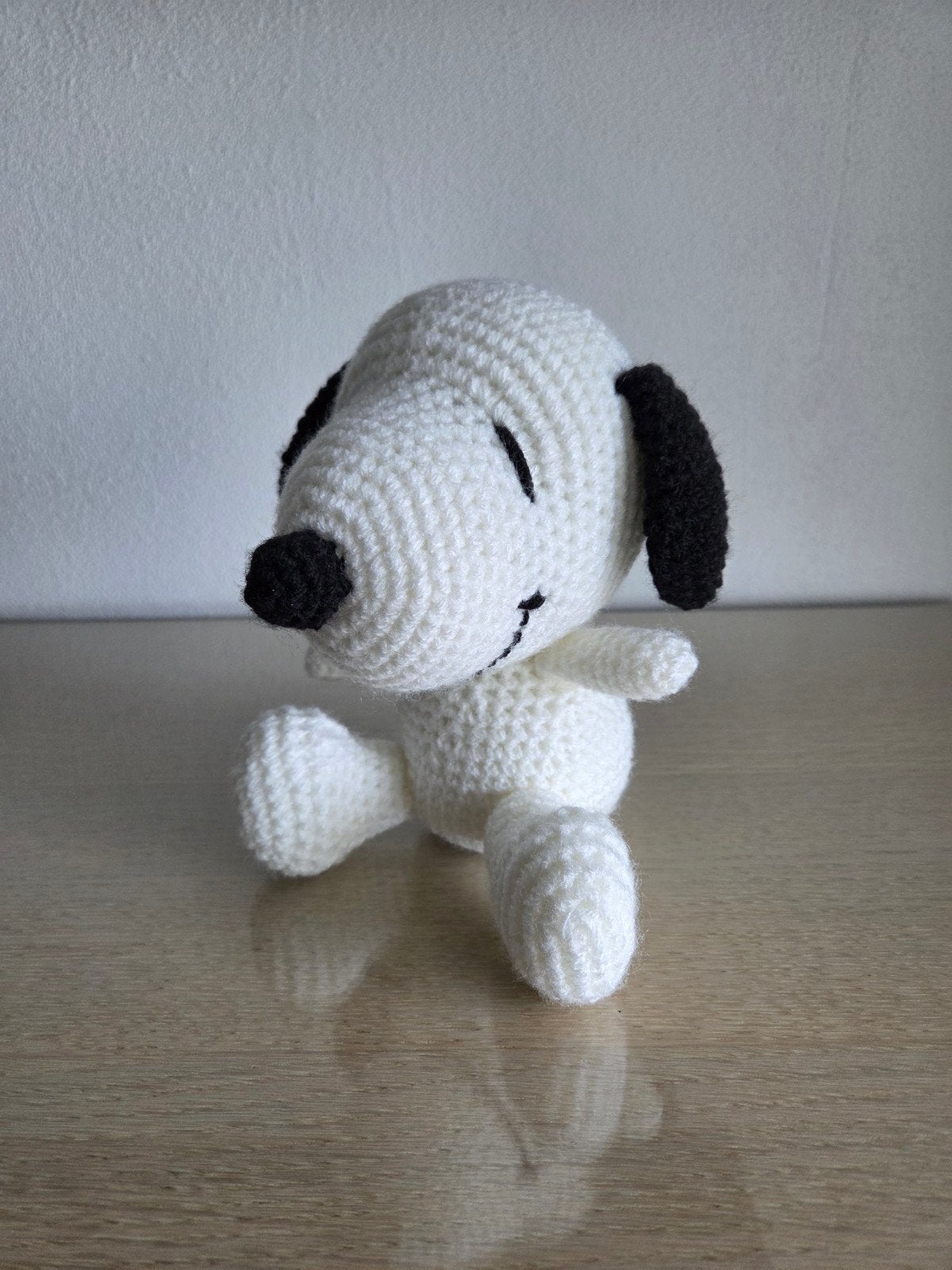 Snoopy gehaakt Nieuw!, Overige typen, Nieuw, Ophalen of Verzenden, Klein (minder dan 20 cm)