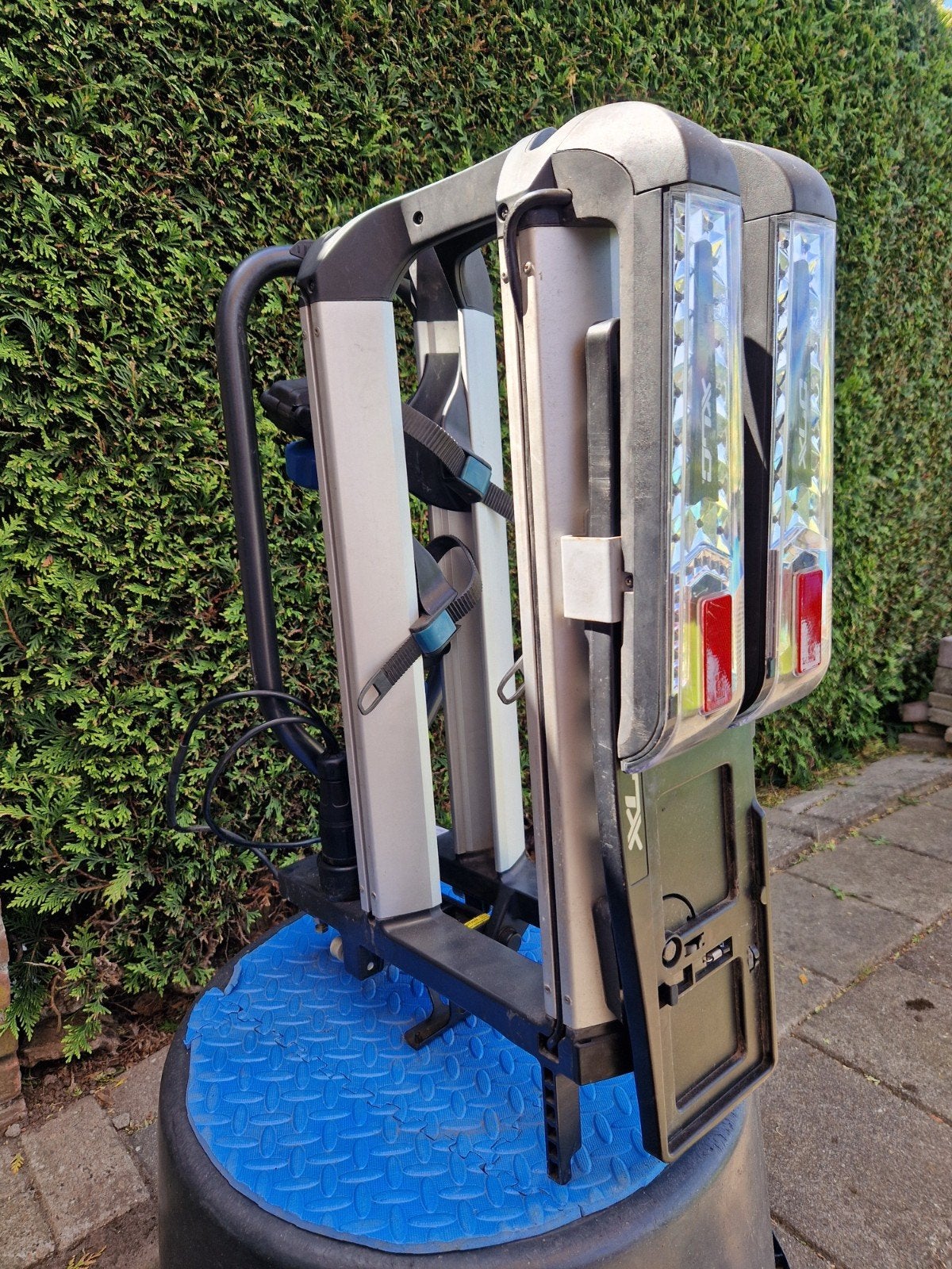 Nette XLC Azura Led Fietsendrager inklapbaar voor 2 E-bikes, Ophalen, Gebruikt, 2 fietsen, Trekhaakdrager