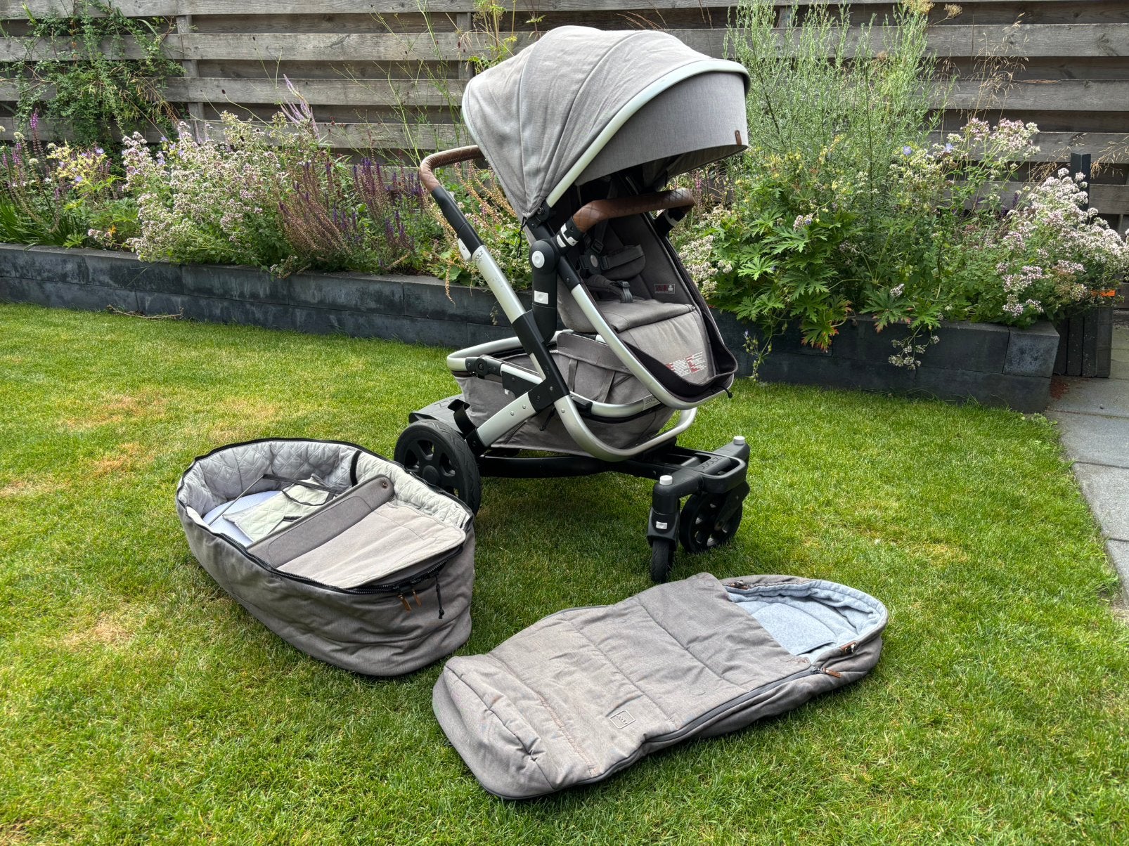 Joolz Day² Complete Set incl. Meerijdplank, Kinderen en Baby's, Gebruikt, Verstelbare duwstang, Combiwagen, Ophalen