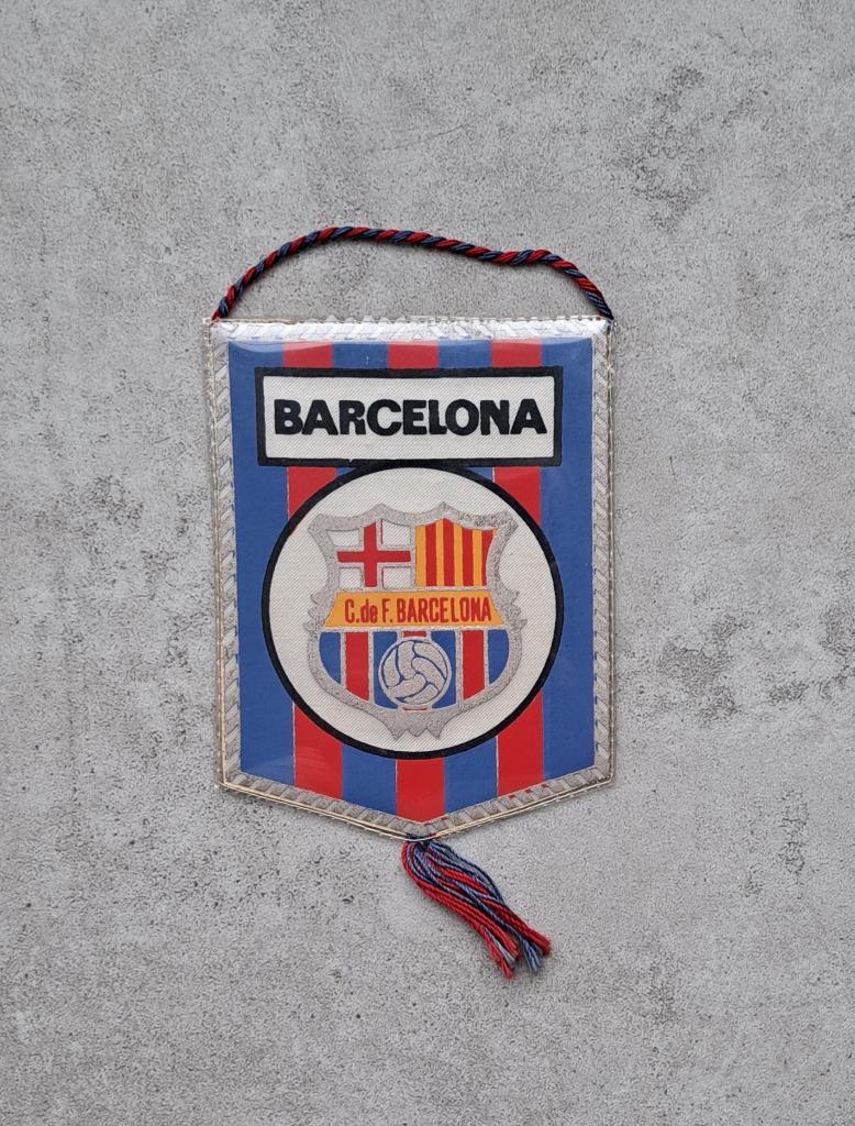 vaantje FC Barcelona, Verzamelen, Sportartikelen en Voetbal, Ophalen of Verzenden, Zo goed als nieuw, Buitenlandse clubs, Vaantje of Sjaal
