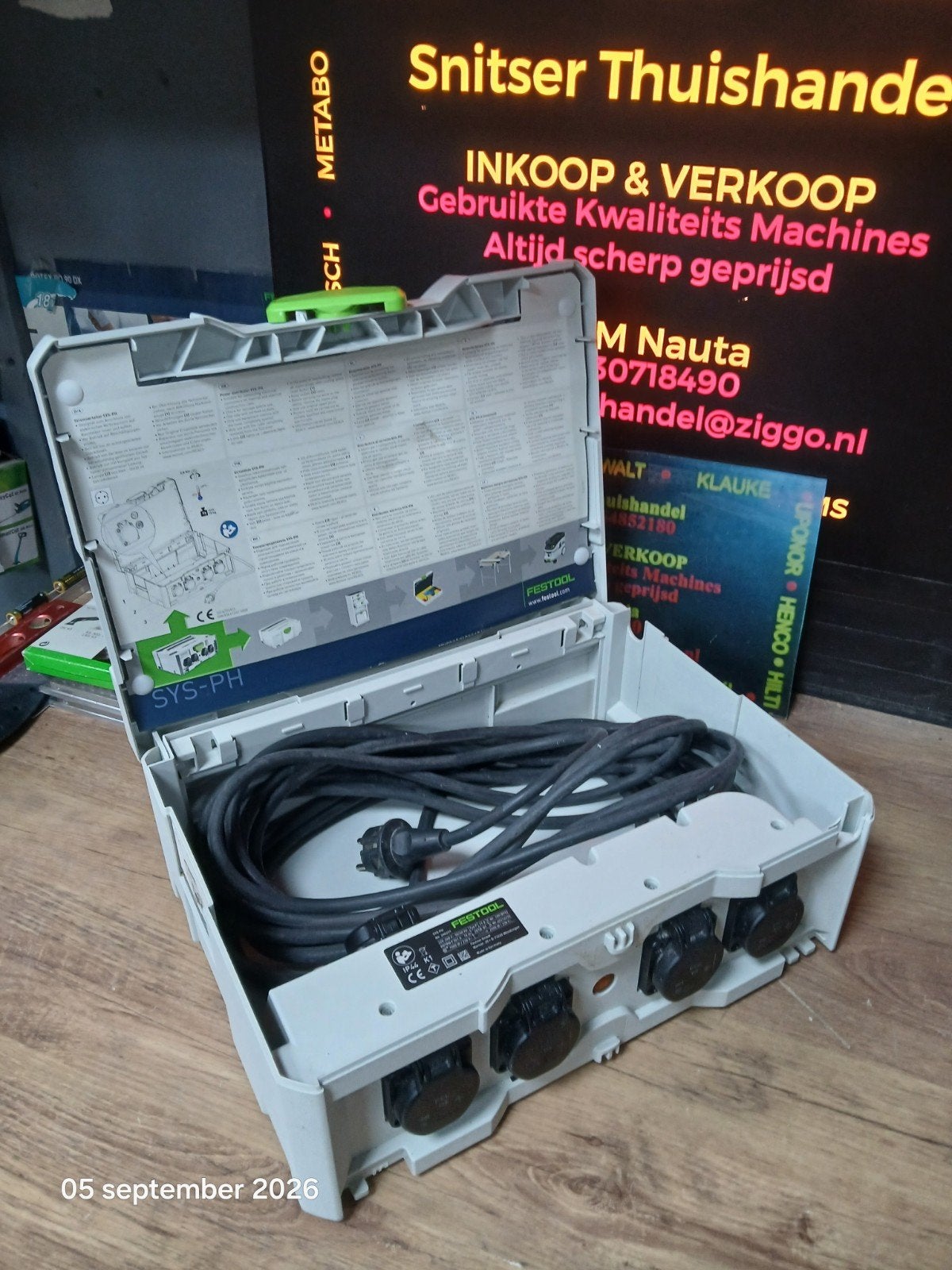 Festool Powerhub., -, -, Ophalen of Verzenden, Zo goed als nieuw