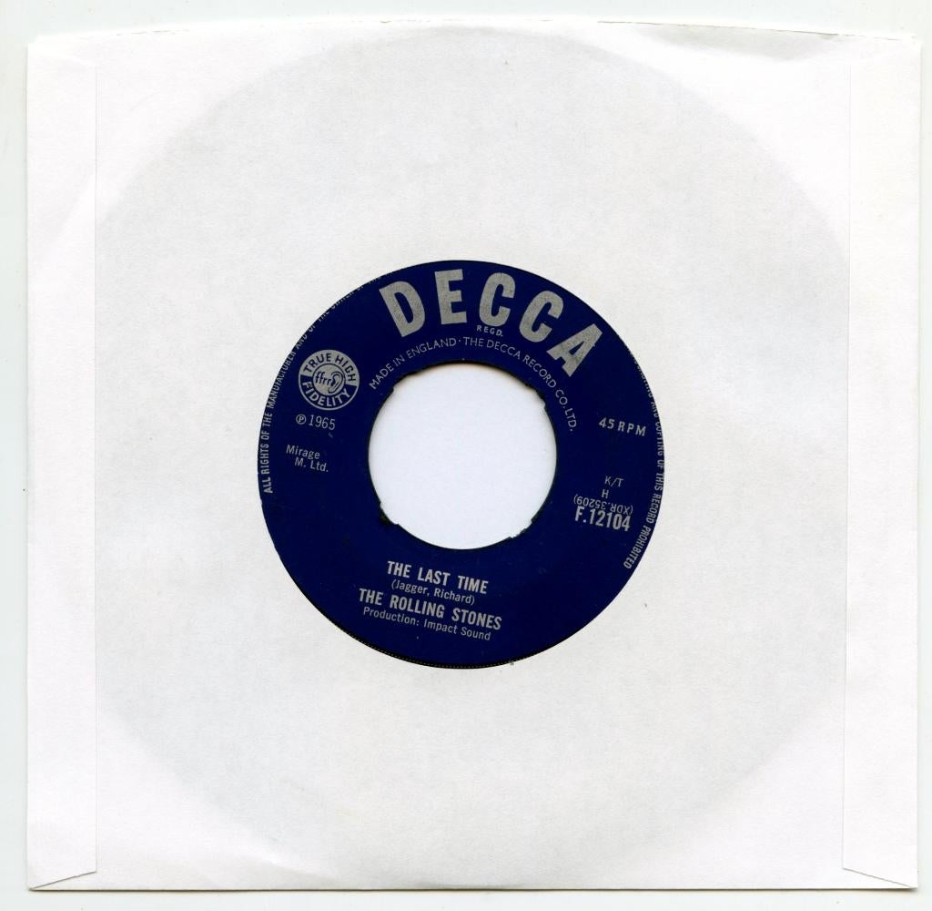 Rolling Stones - The Last Time (UK), Ophalen of Verzenden, Gebruikt, Rock en Metal