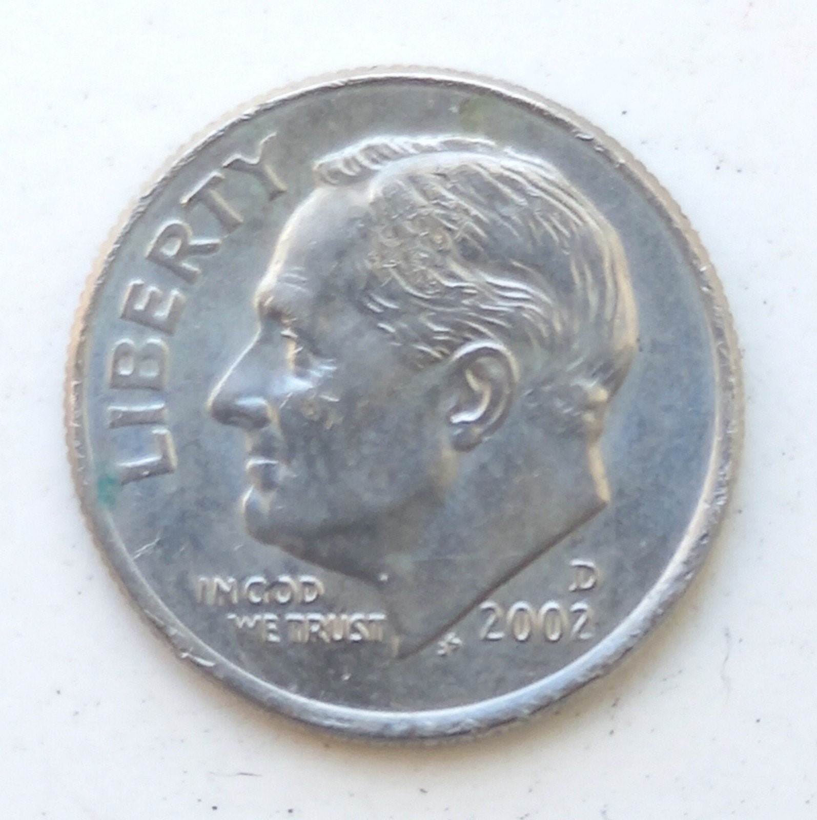 Munt Verenigde Staten/Amerika/ one dime 2002, Postzegels en Munten, Munten | Amerika, Ophalen of Verzenden, Noord-Amerika, Losse munt