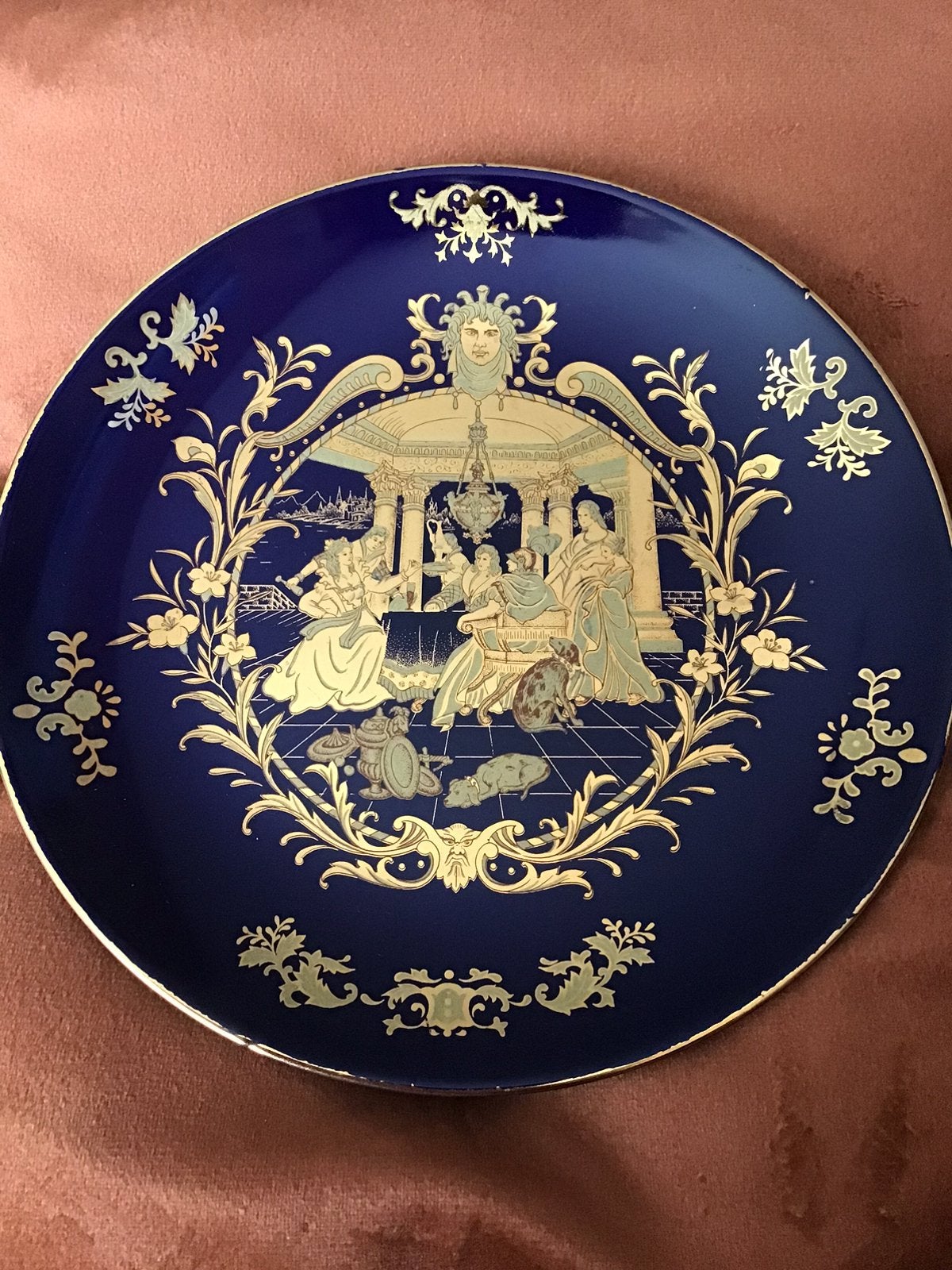 Chinees porseleinen bord  Doorsnede 20 cm, Antiek en Kunst, Ophalen of Verzenden