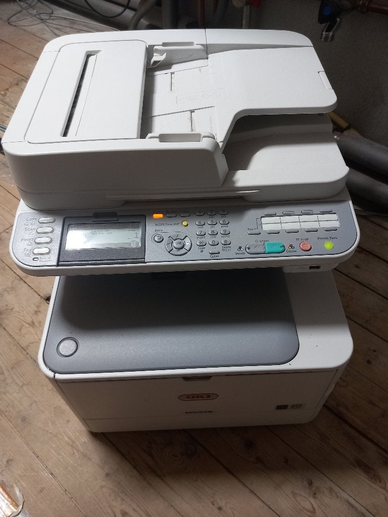 Oki MC342 laserprinter, Computers en Software, Printers, Ophalen, Kleur printen, Gebruikt, All-in-one