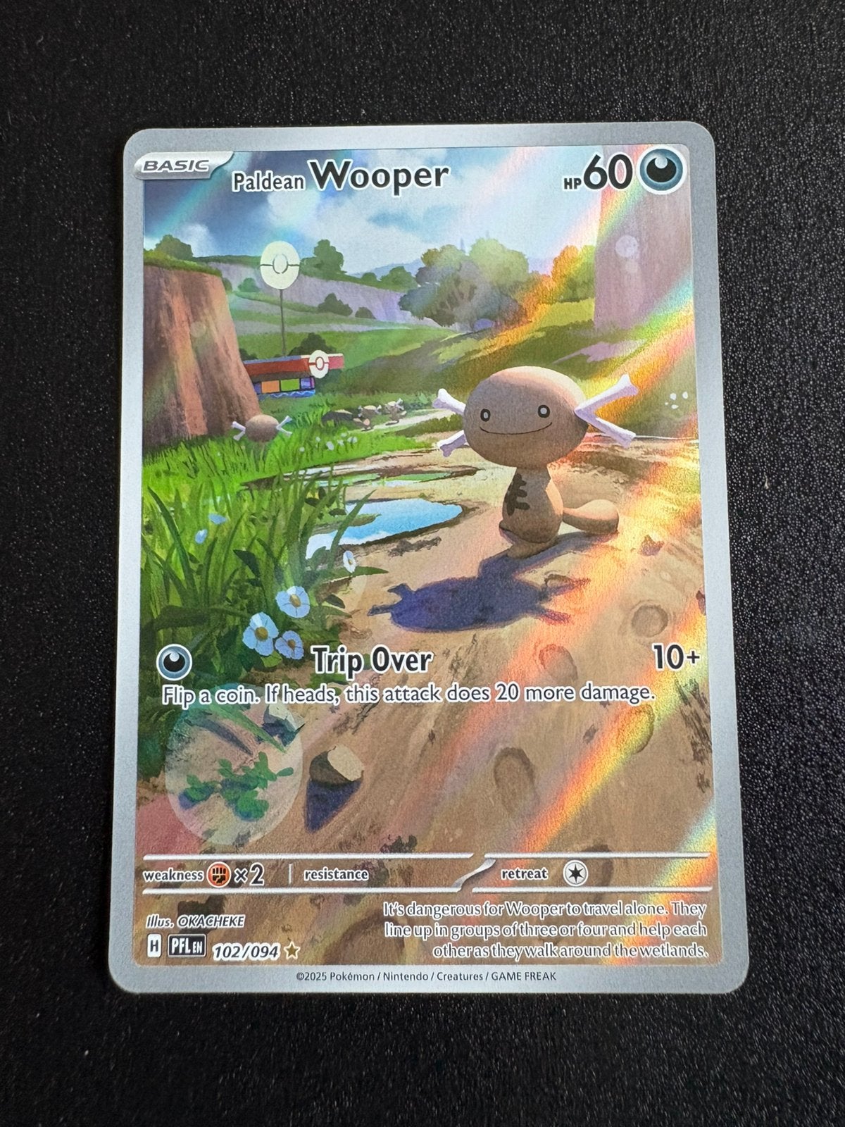 Paldean wooper pfl 102, Ophalen, Zo goed als nieuw