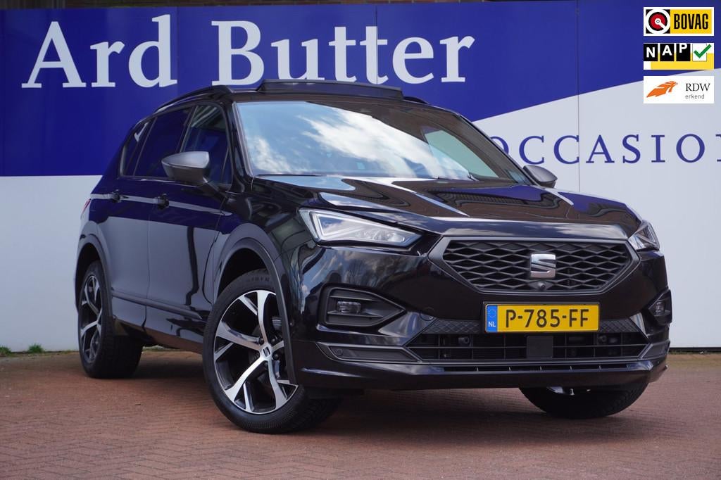 Seat Tarraco 1.5 TSI FR Business Intense+Pano-dak+360-Camera, Voorwielaandrijving, 4 cilinders, 150 pk, Zwart