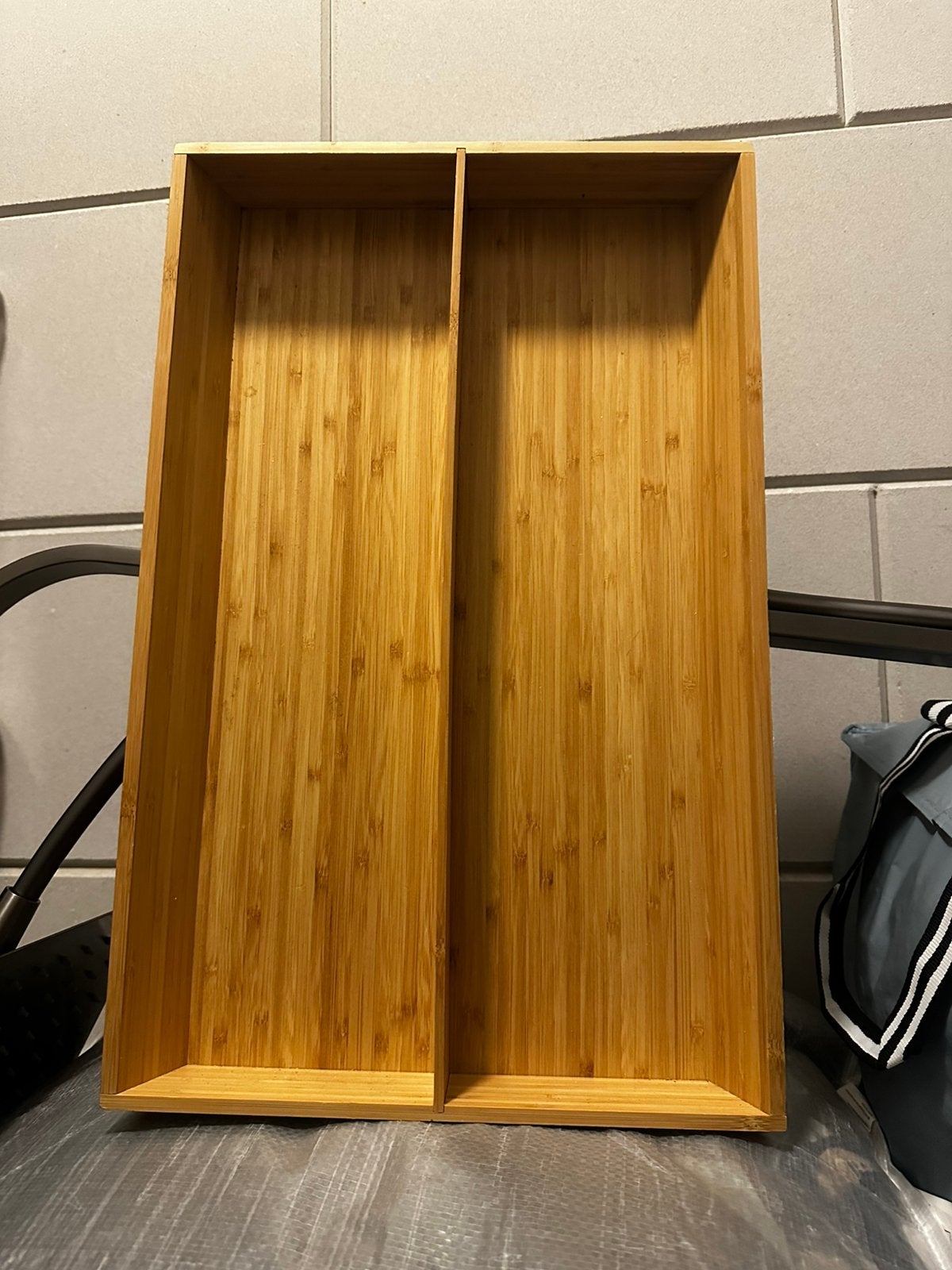 Besteklade ikea 2x, Beige, Overige typen, Hout, Ophalen of Verzenden