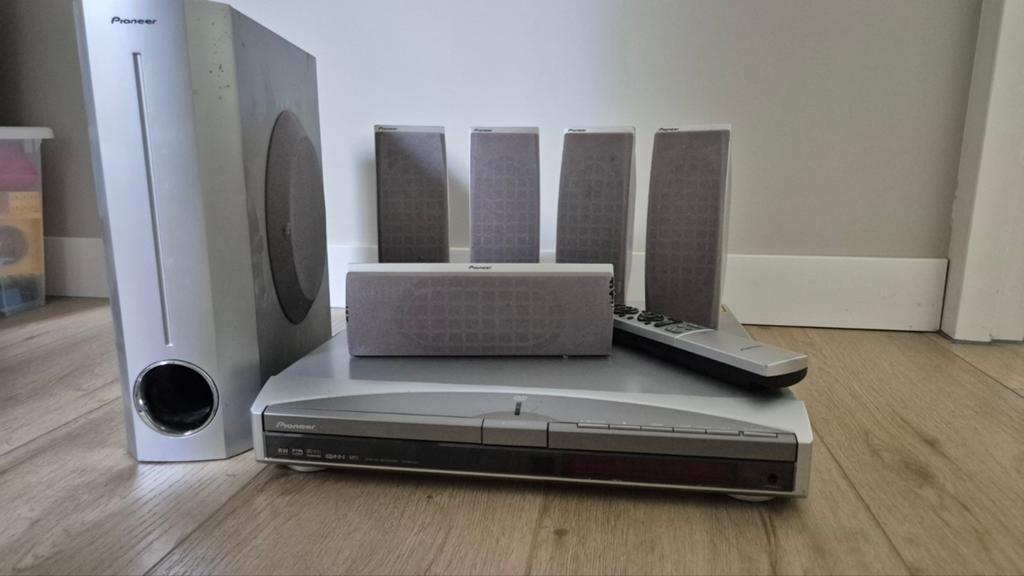 Pioneer Home Cinema Set met DVD-speler en 5.1 geluid, Audio, Tv en Foto, Home Cinema-sets, Gebruikt, Ophalen of Verzenden, Pioneer