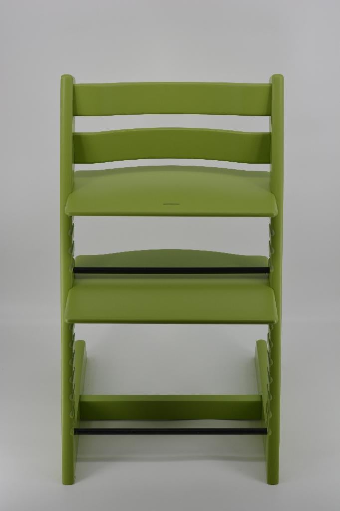 Stokke Tripp Trapp Lime Green – Refurbished model, Verzenden, Zo goed als nieuw, Meegroeistoel, Gordel(s)
