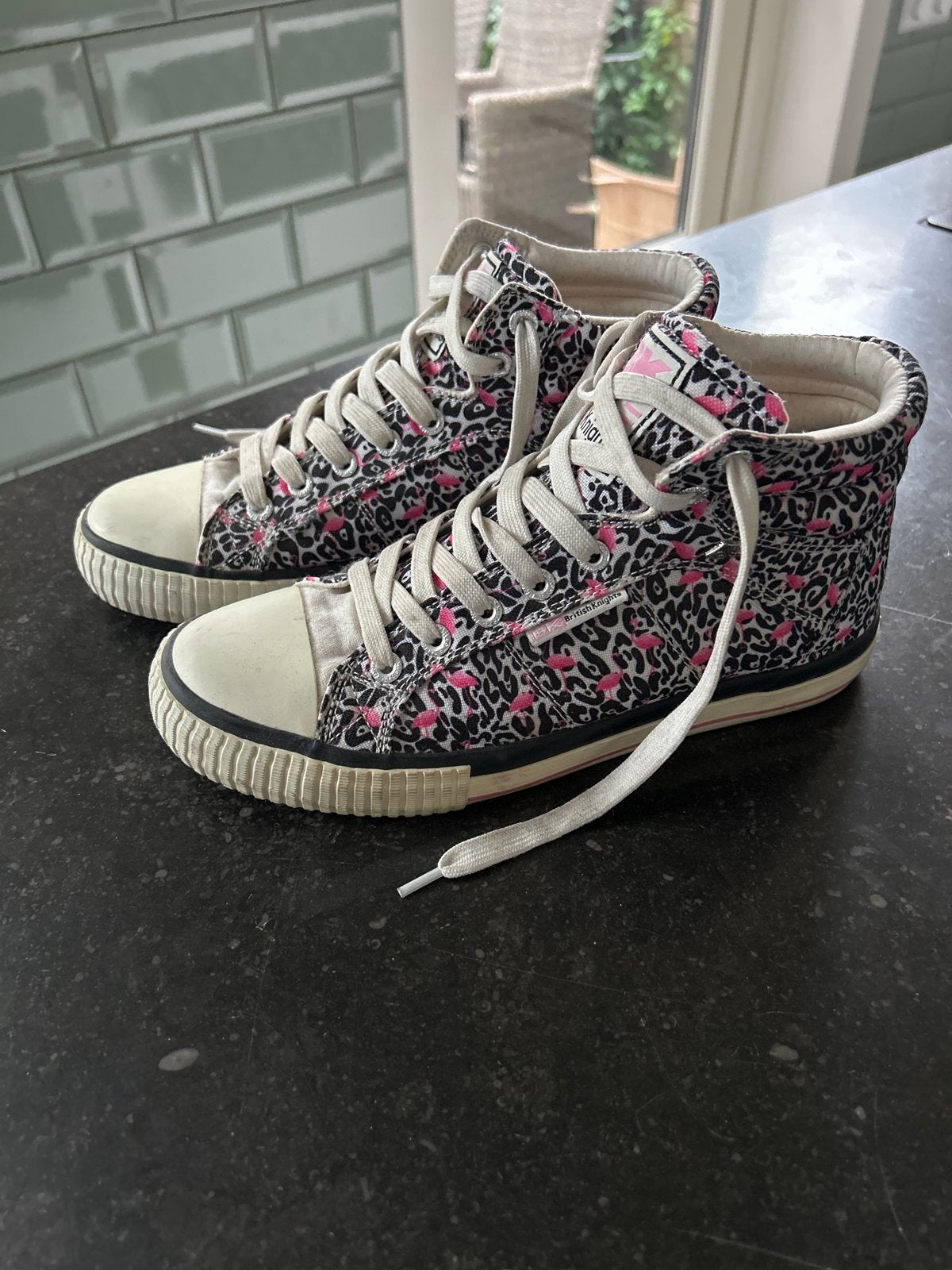 British Knights DEE sneakers - Leopard Flamingo/Pink, Ophalen, Gedragen, Roze, Sneakers of Gympen