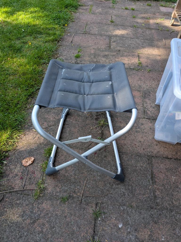 Handig opvouwbaar kampeerkrukje, Ophalen of Verzenden, Campingstoel