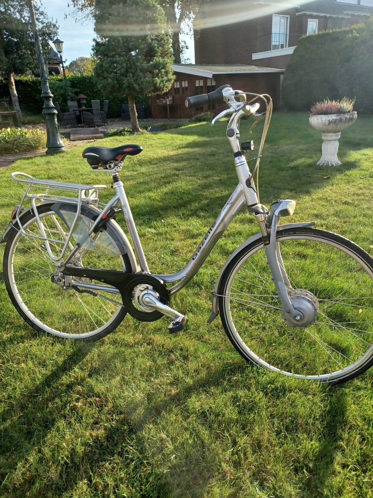 GAZELLE ORANGE 28INCH.   topfiets, Ophalen, 53 tot 56 cm, Versnellingen, Zo goed als nieuw