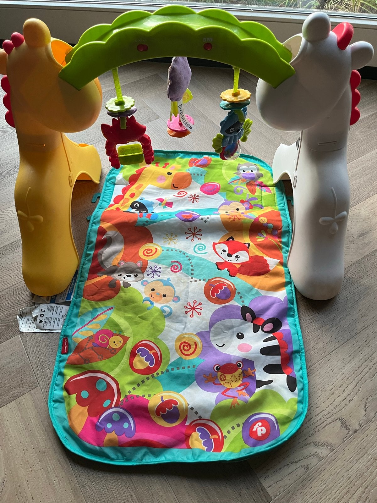 Fisher-Price Speelkleed met Babygym en Muziek, Ophalen of Verzenden, Gebruikt, Speelkleed, Met geluid