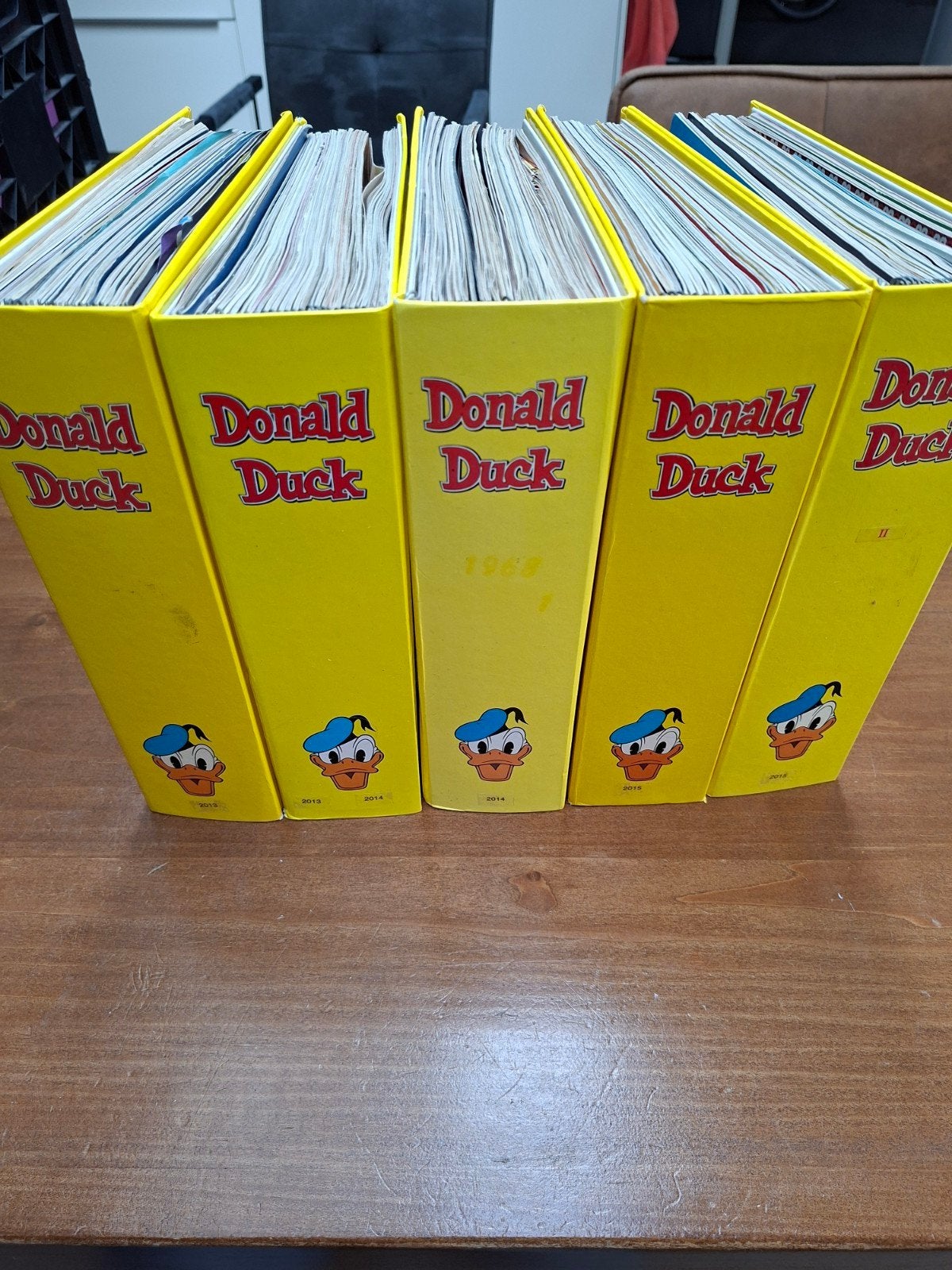 Donald Duck jaarcollecties 2013, 2014, 2015, Boeken, Complete serie of reeks, Ophalen of Verzenden, Gelezen